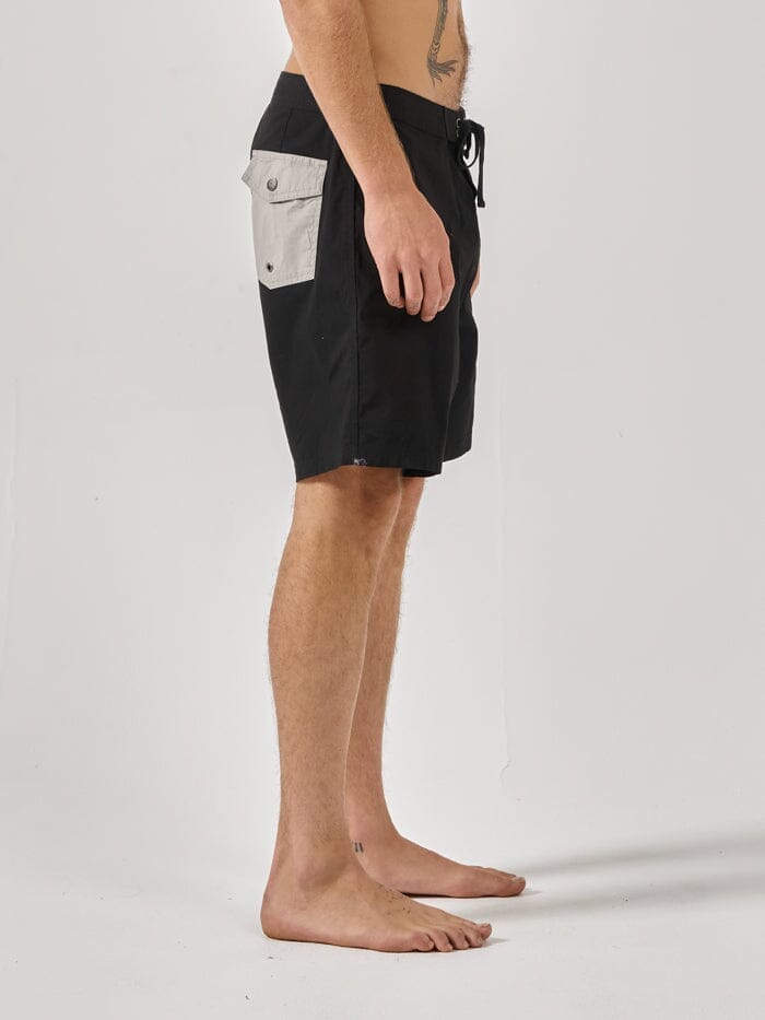 Enigma Boardshort - Washed Black
