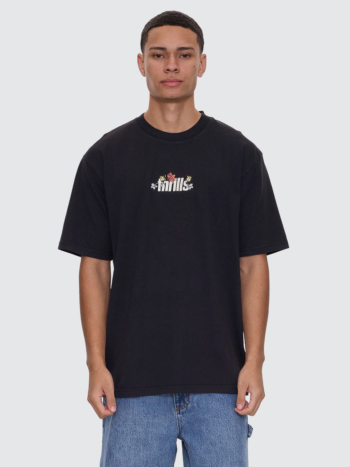 Natural Thrills Oversize Fit Tee - Twilight Black