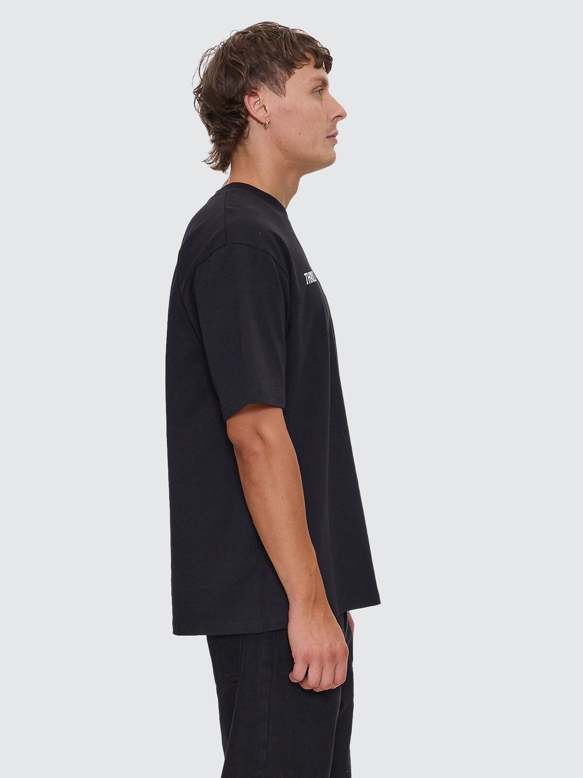 Centennial Oversize Fit Tee - Black