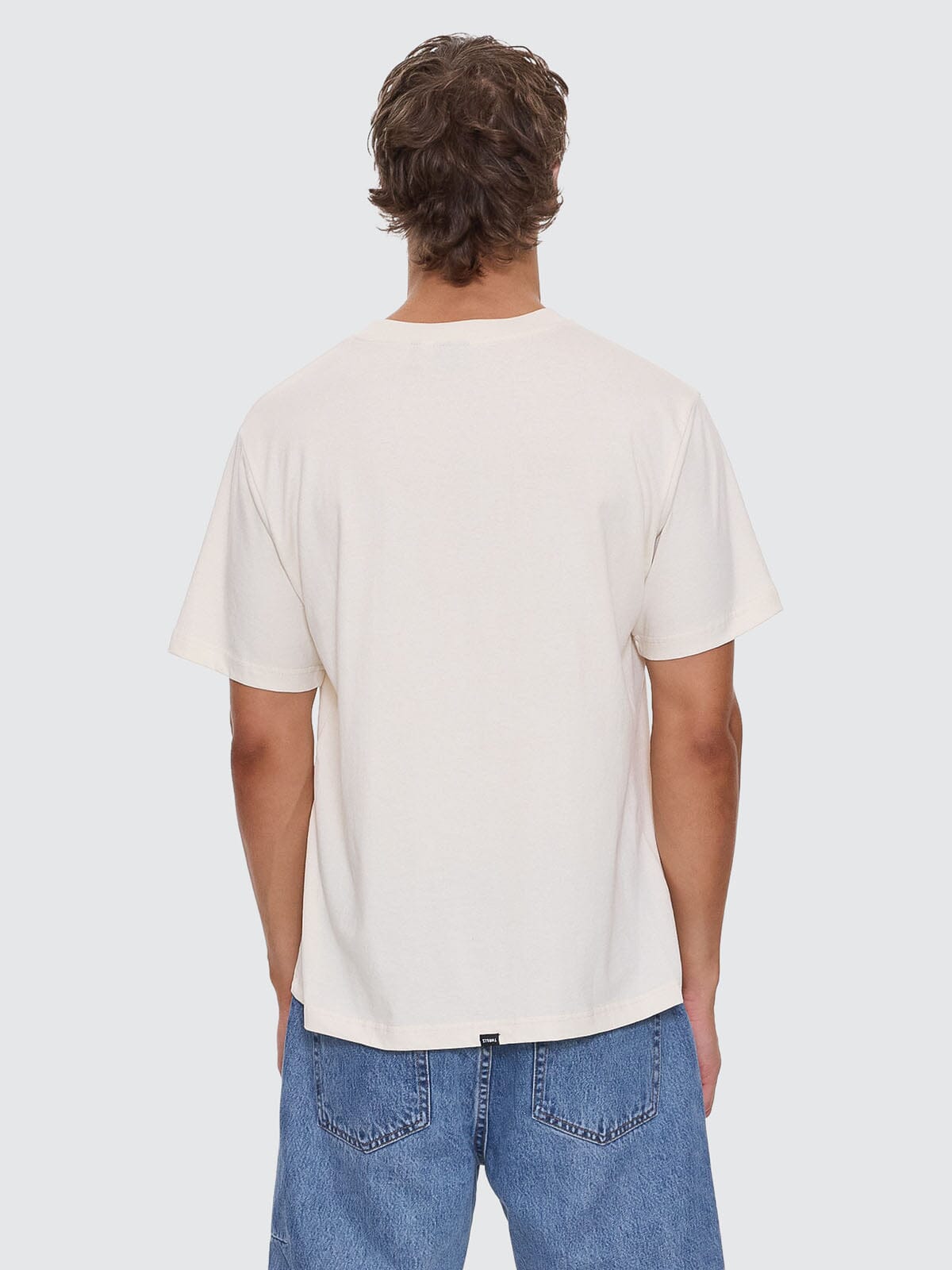 Emblem Merch Fit Tee - Unbleached