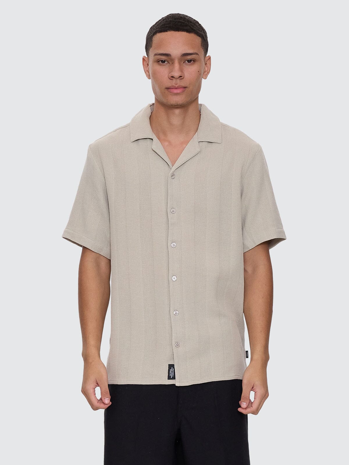 Evolution Bowling Shirt - Fog