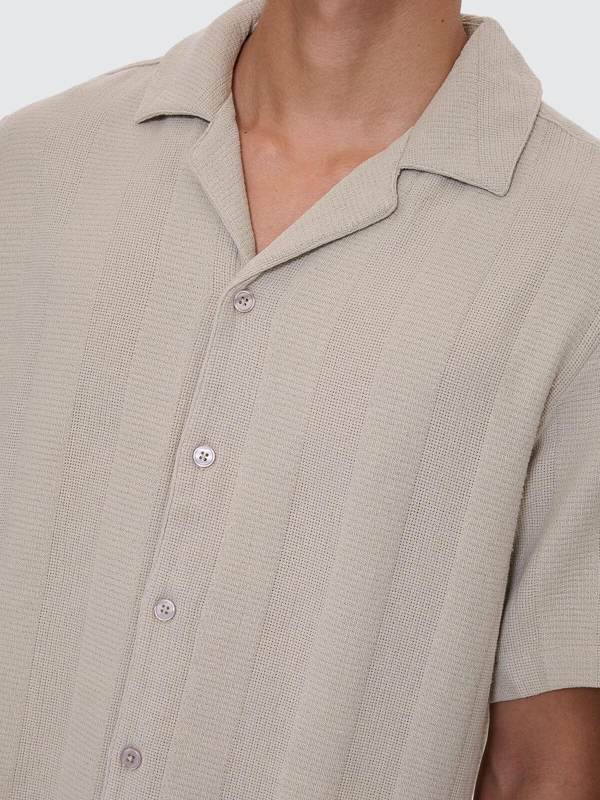 Evolution Bowling Shirt - Fog