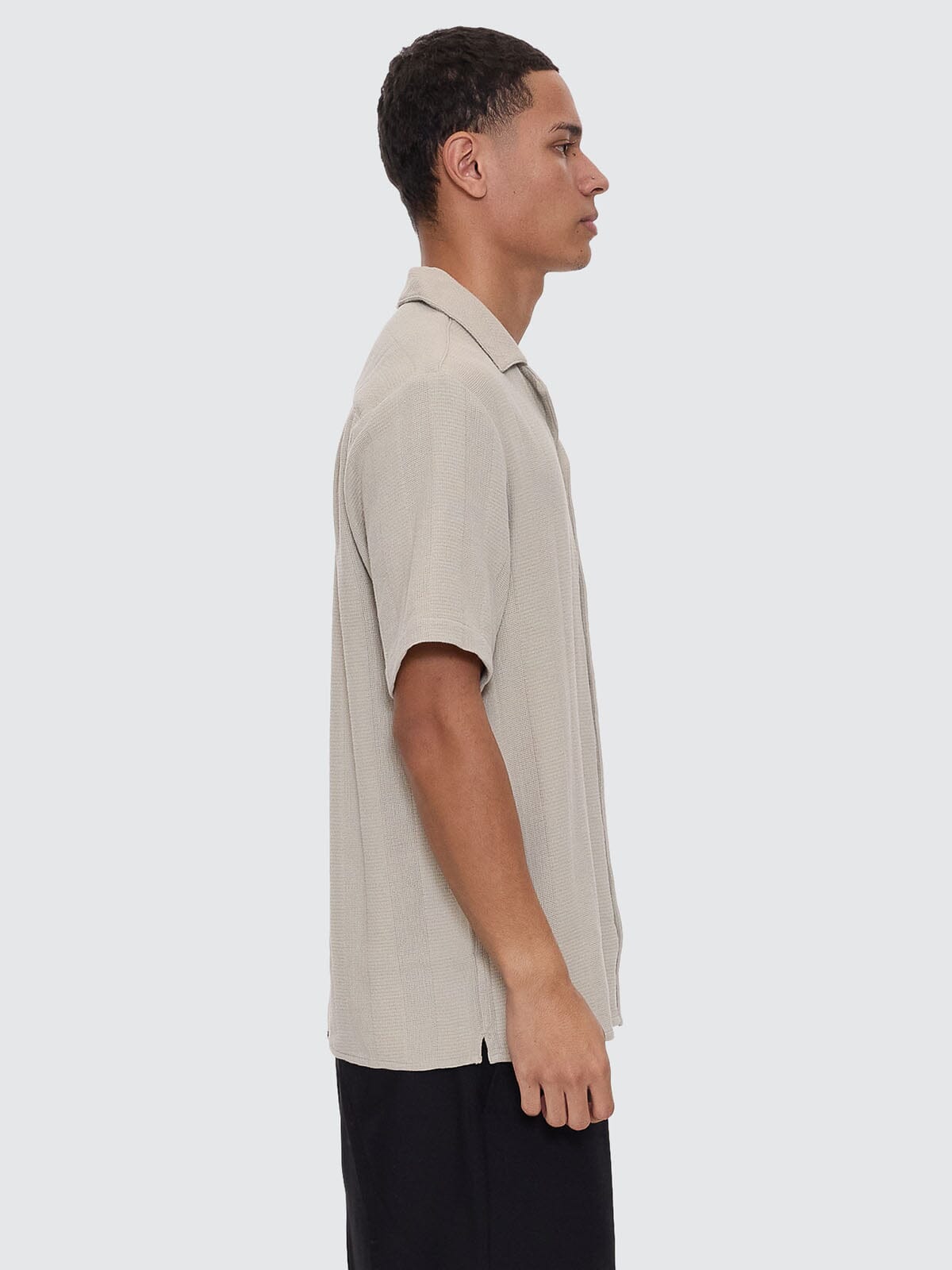 Evolution Bowling Shirt - Fog
