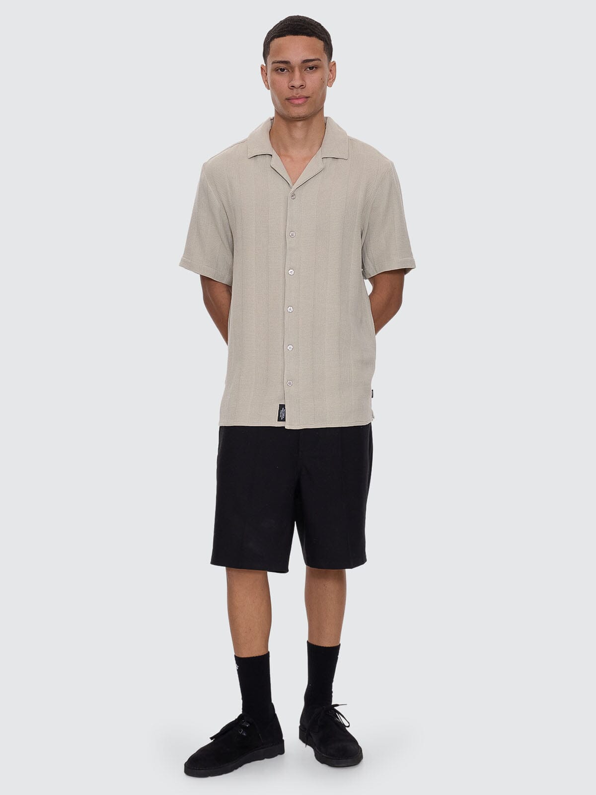Evolution Bowling Shirt - Fog