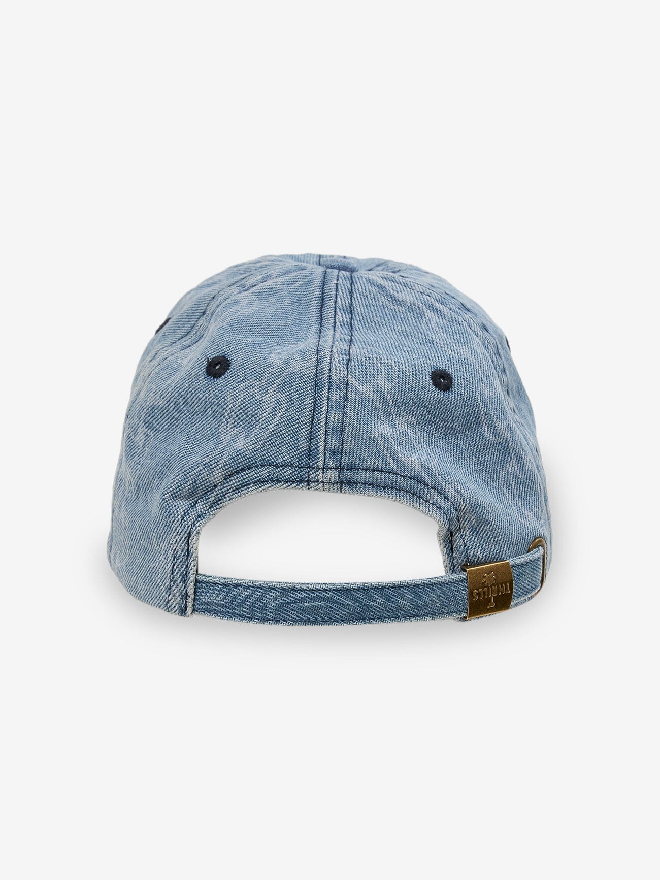 Chain Reaction 6 Panel Cap - Faded Rinse Indigo One Size