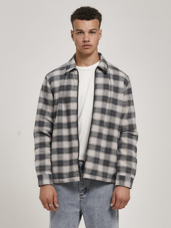 Barrio Quilt Flannel Jacket - Petrol