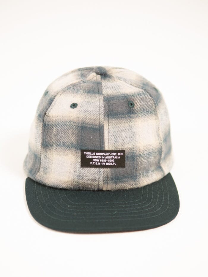 Barrio 6 Panel Cap - Petrol