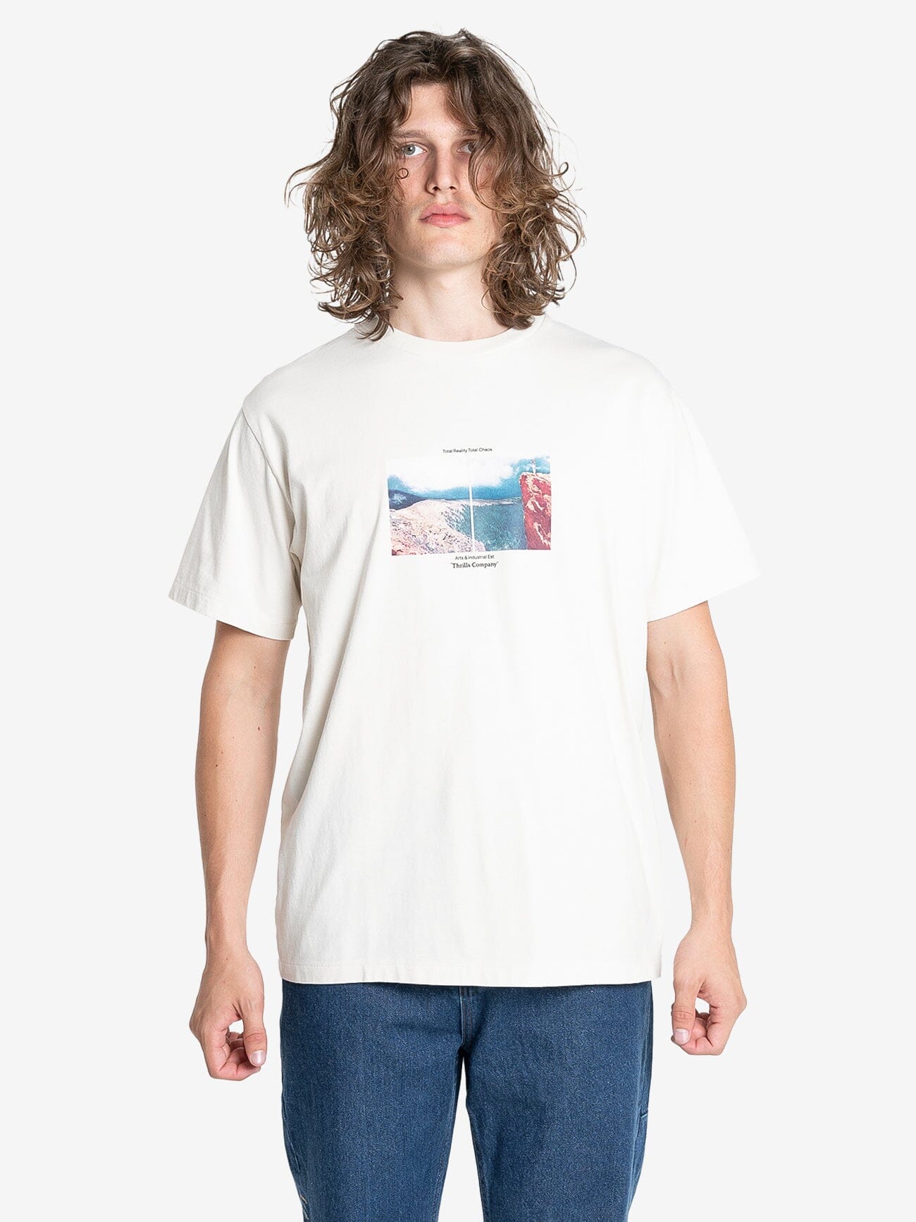Neurotic Illusion Merch Fit Tee - Heritage White XS