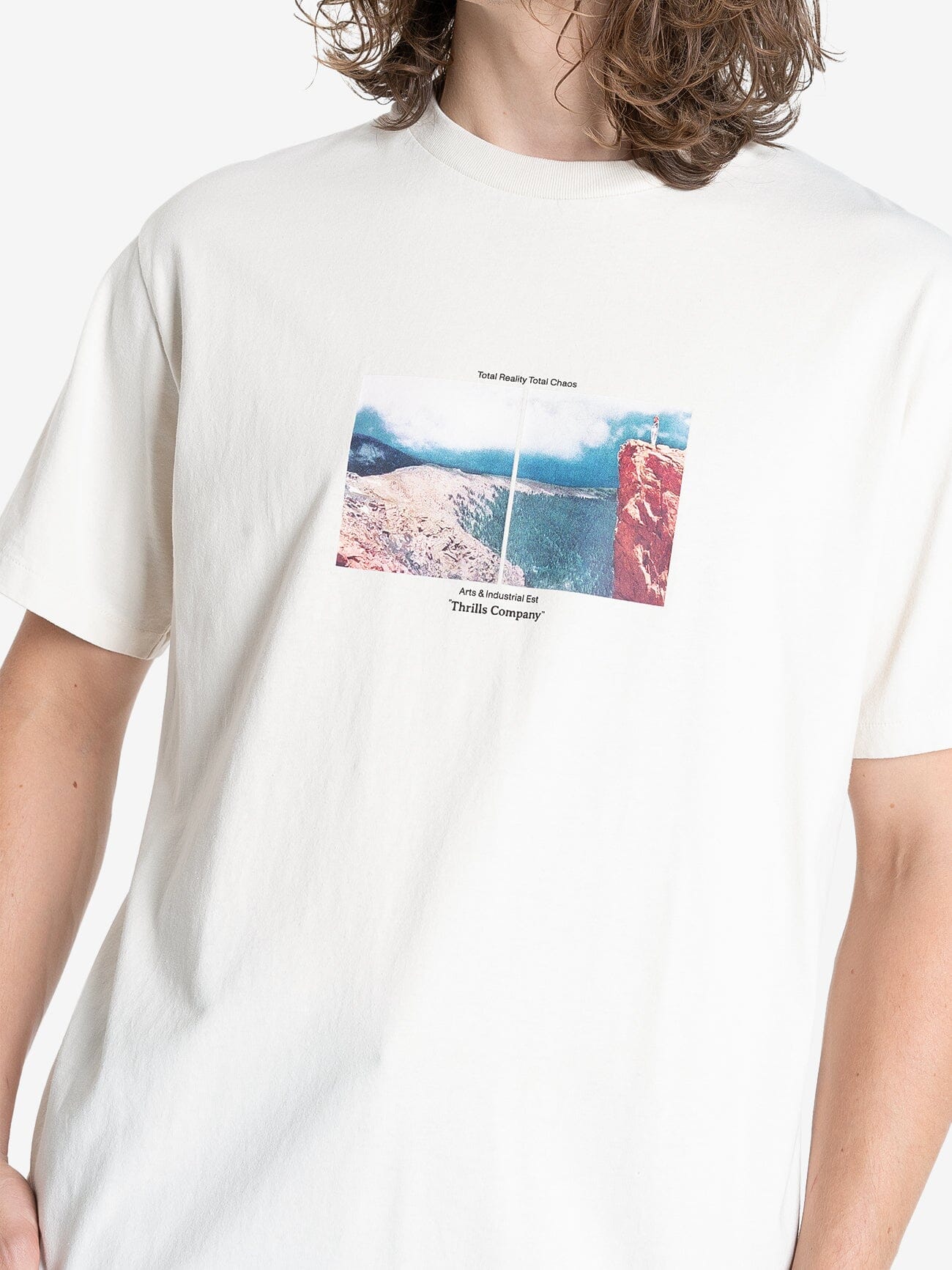 Neurotic Illusion Merch Fit Tee - Heritage White XS
