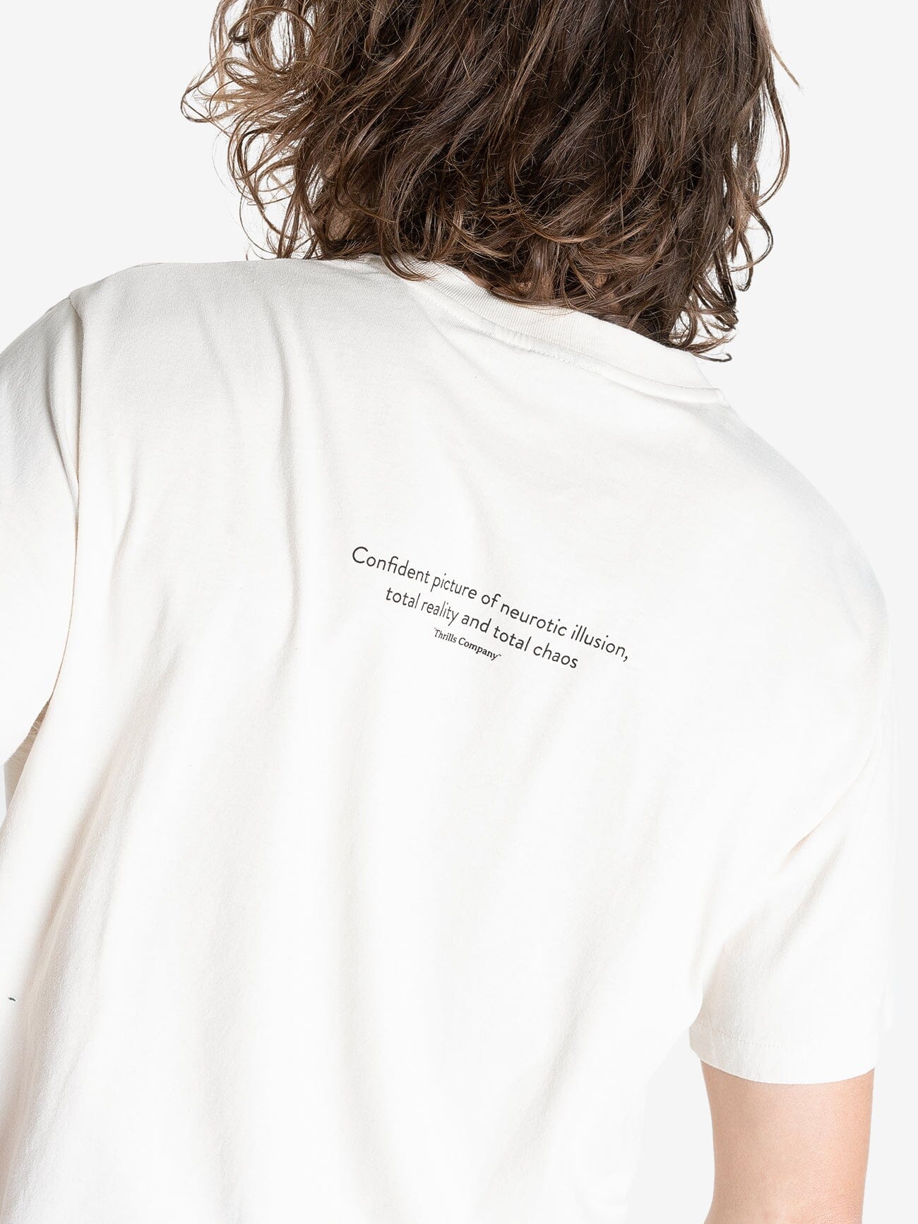 Neurotic Illusion Merch Fit Tee - Heritage White XS