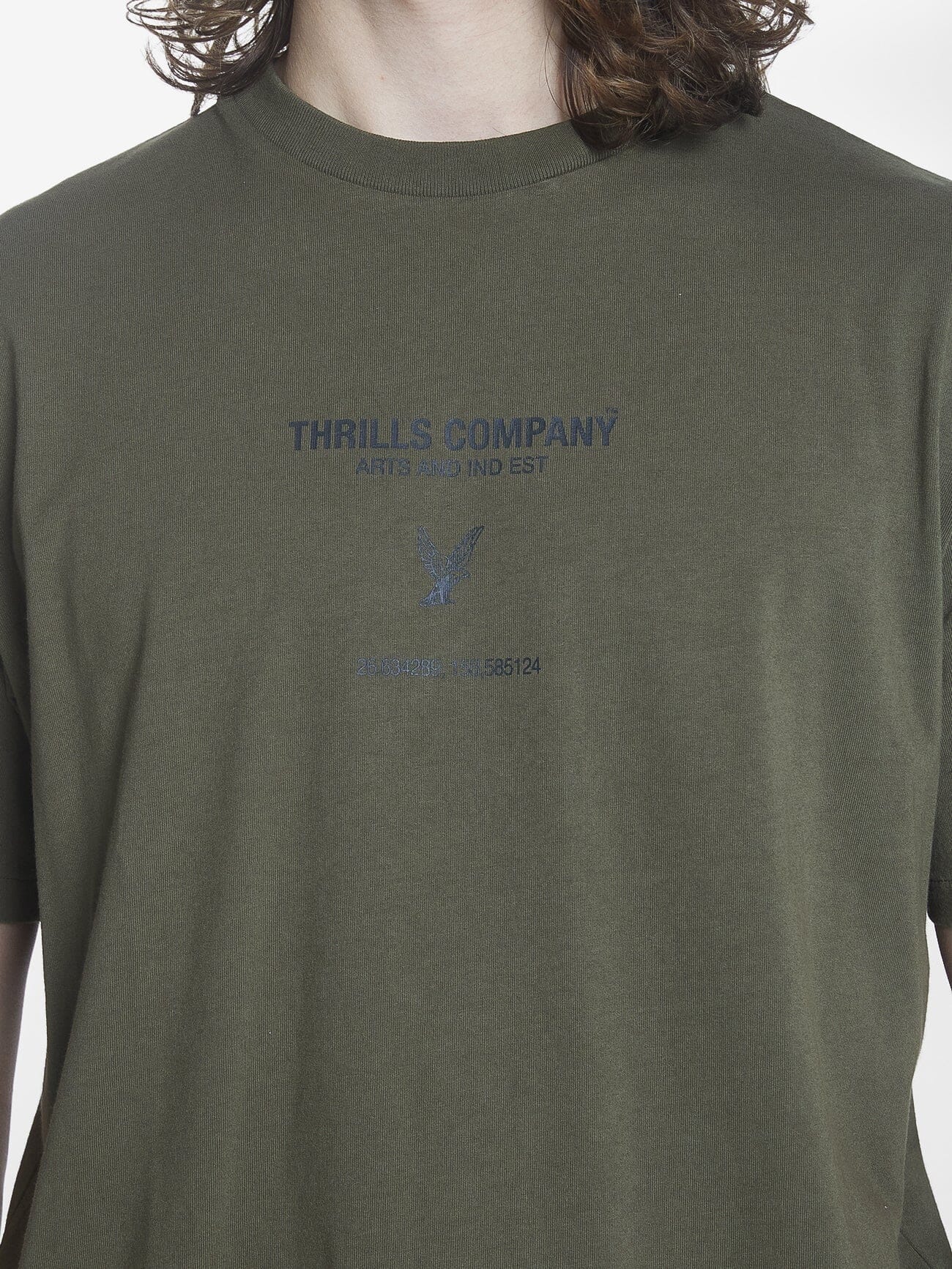 Honour Merch Fit Tee - Olive Night XS