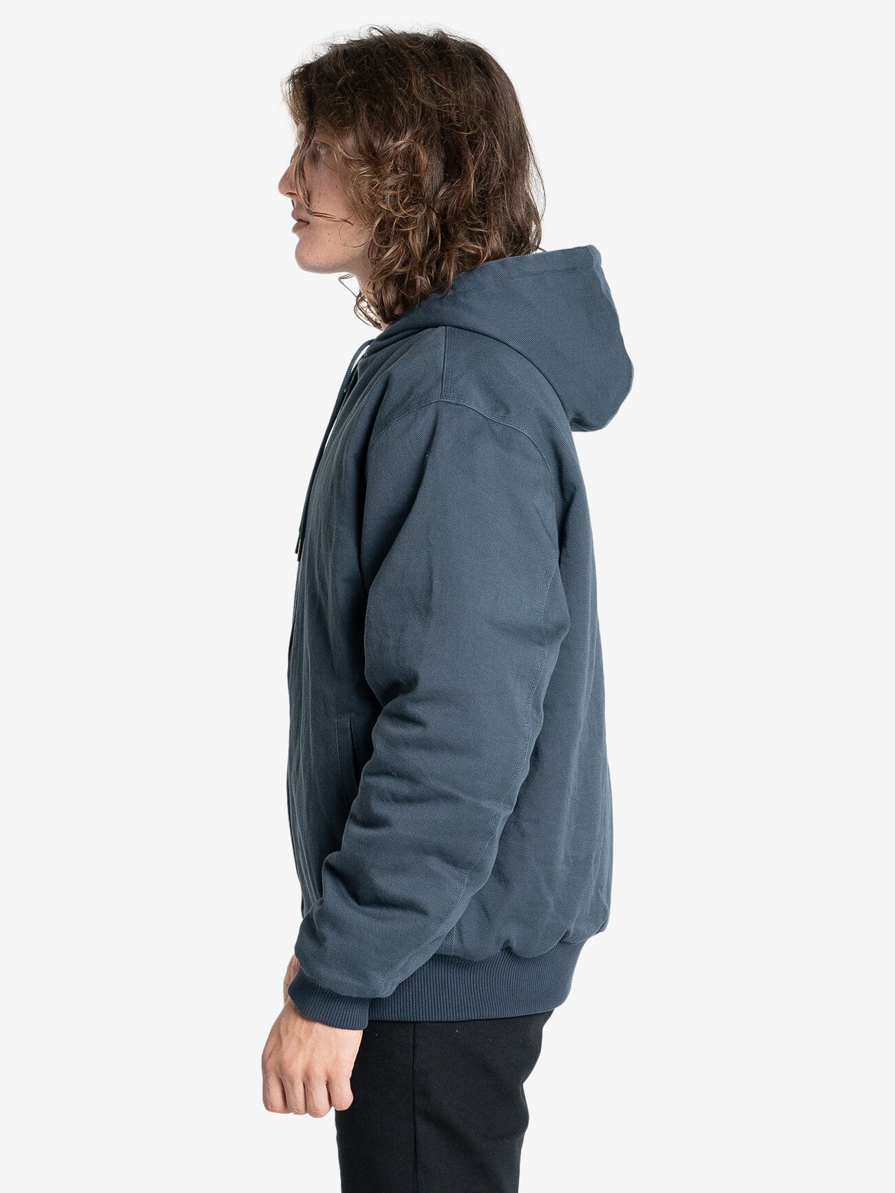 Thrills Union Hood Jacket - Petrol XS