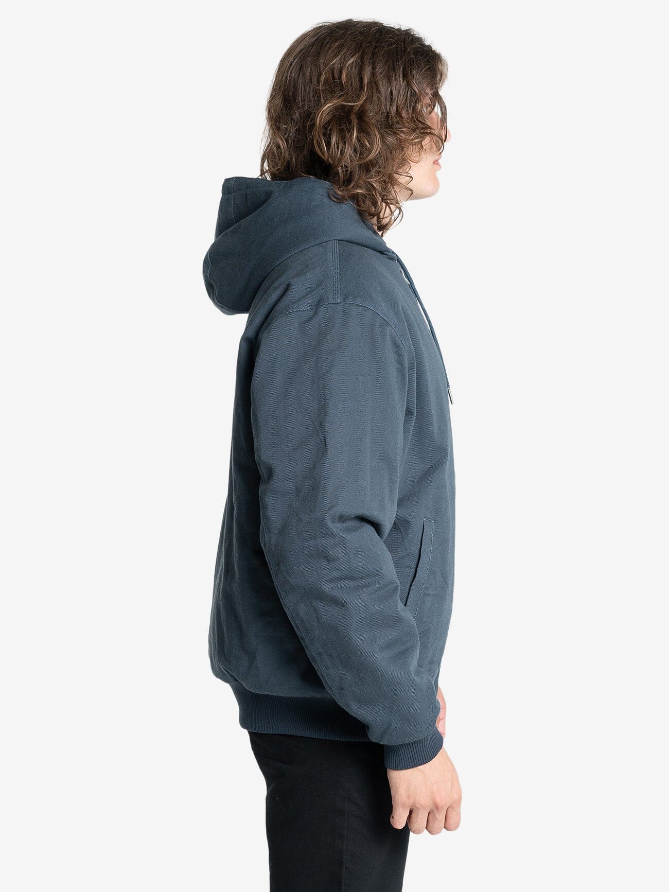 Thrills Union Hood Jacket - Petrol XS