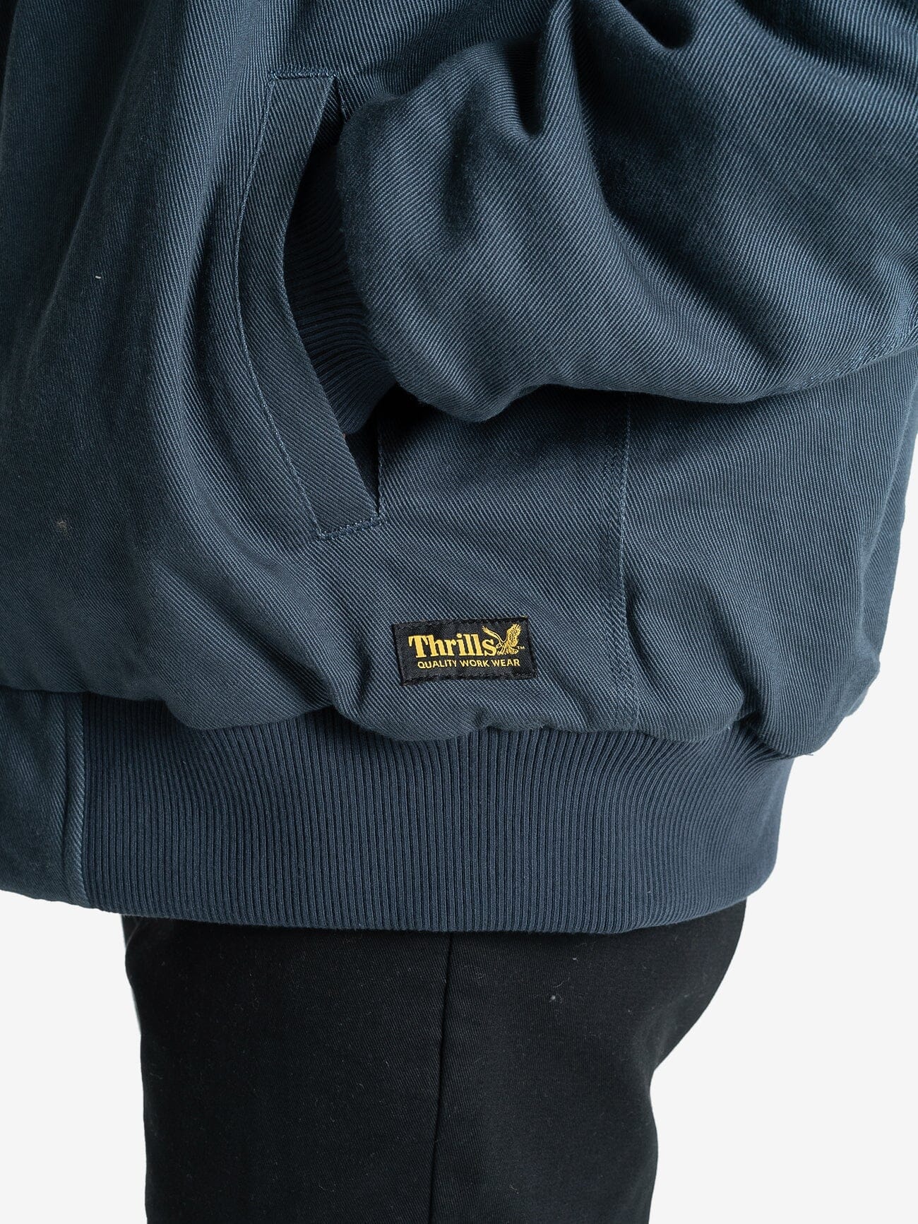 Thrills Union Hood Jacket - Petrol XS