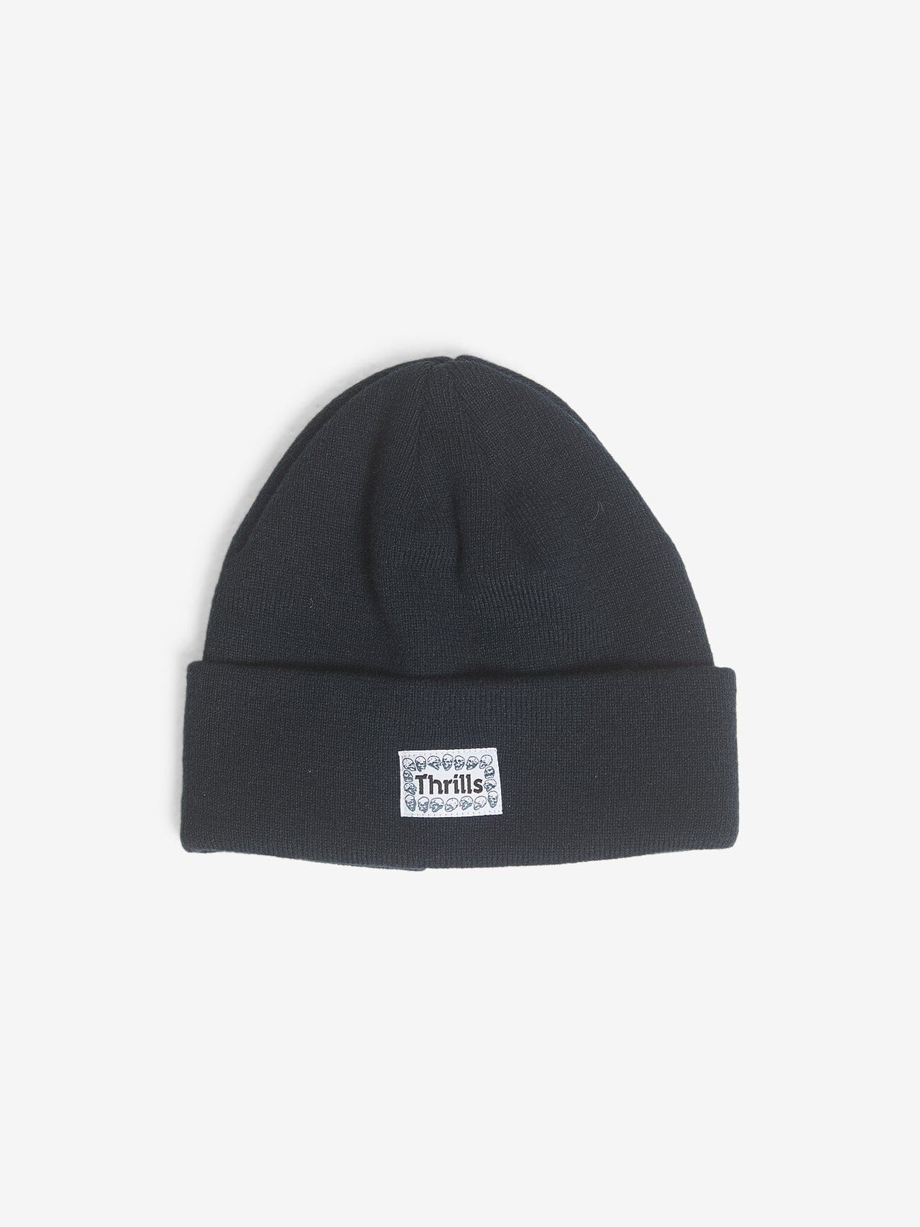 Controlled Damage Knit Beanie - Black One Size