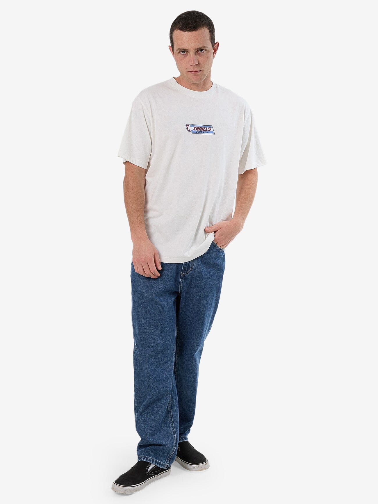 Starpower Merch Fit Tee - Dirty White