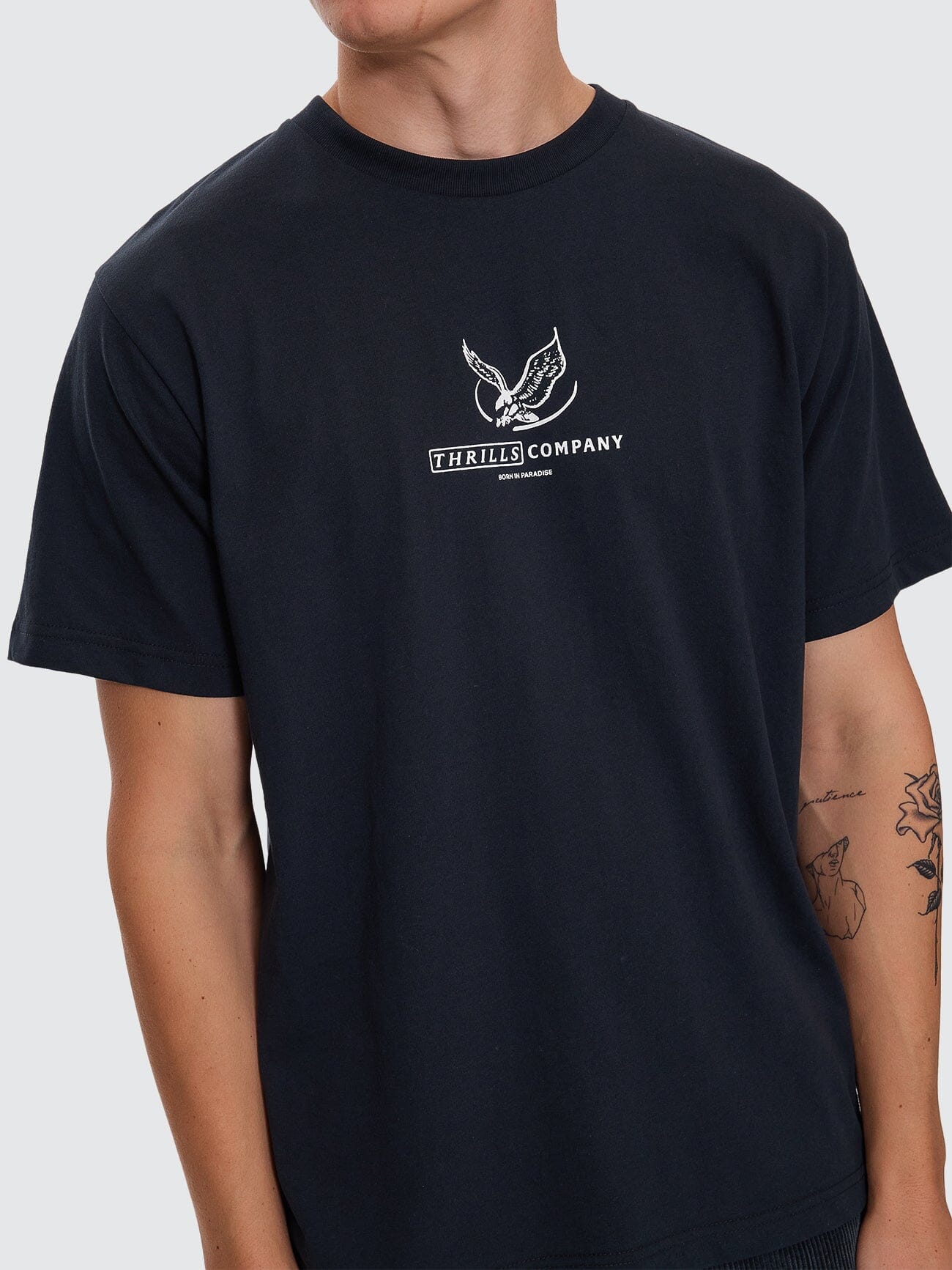 Glory Merch Fit Tee - Washed Black XS