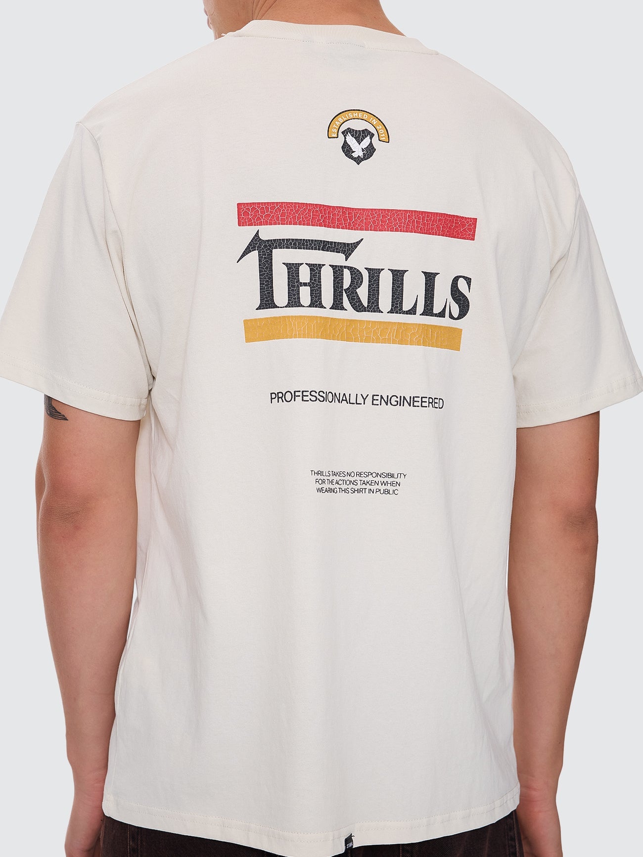 Responsible Merch Fit Tee - Heritage White XS