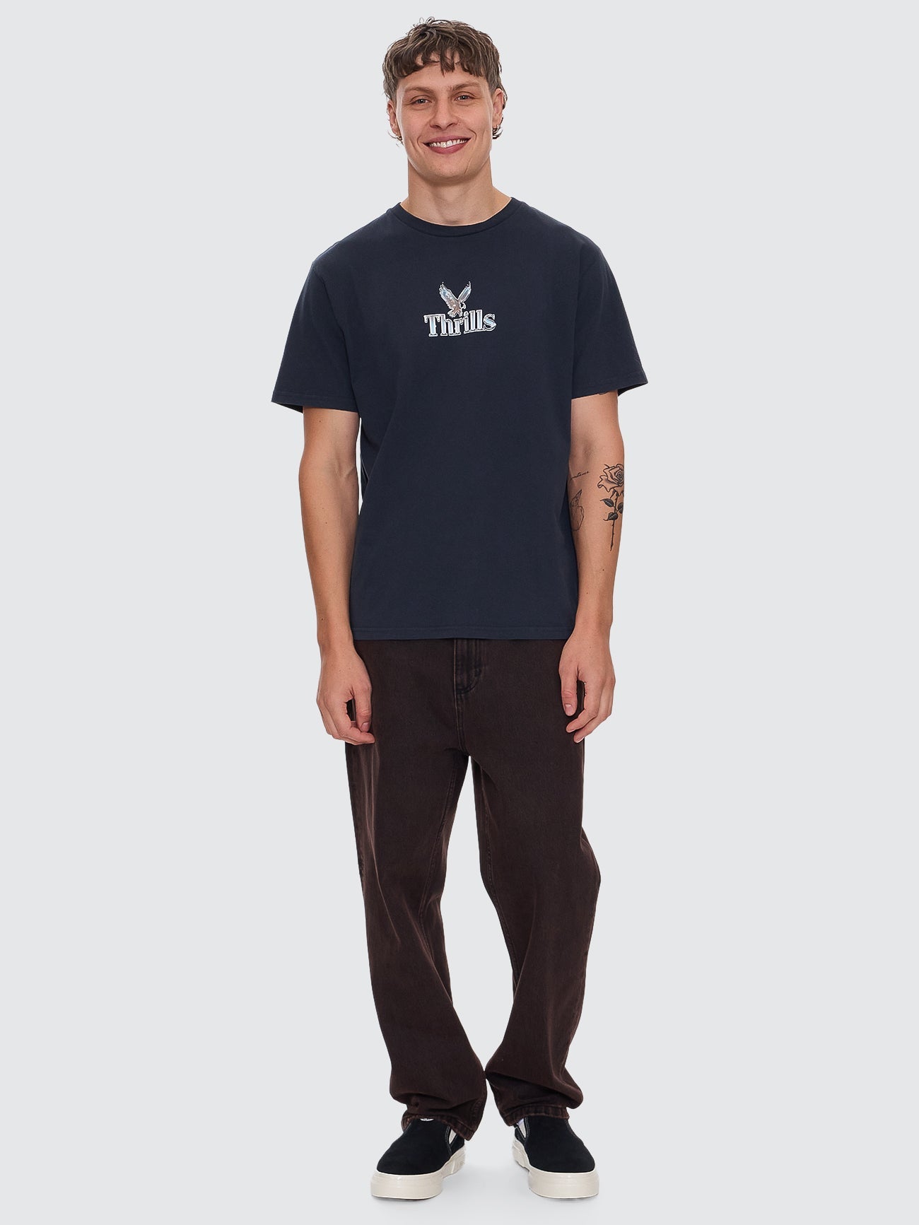 Strength & Glory Merch Fit Tee - Twilight Black XS