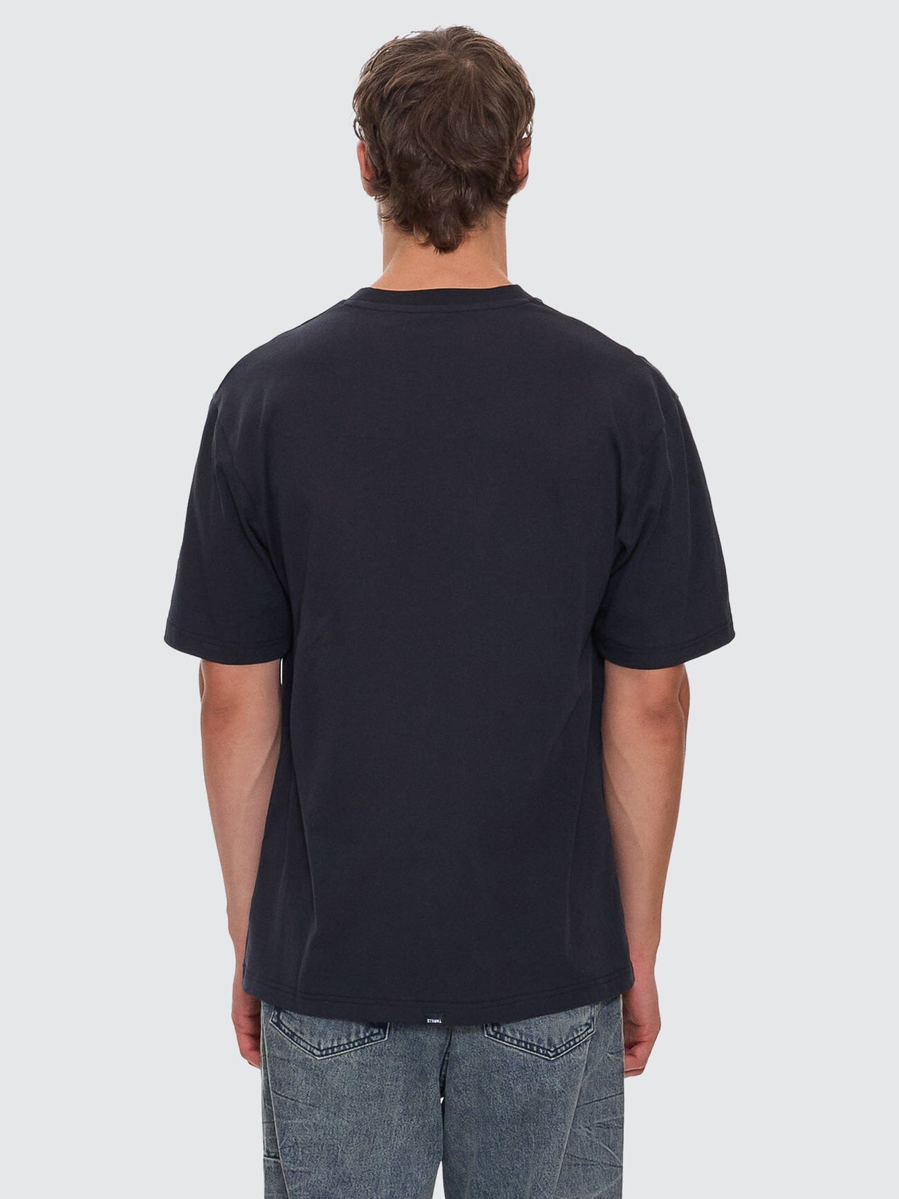 Thrills Military Oversize Fit Tee - Faded Black XS