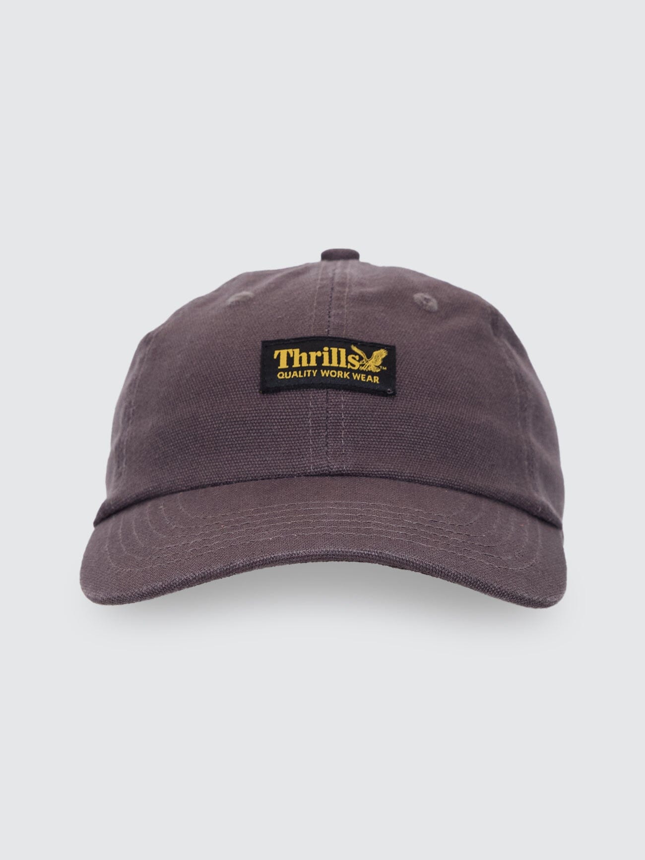 Thrills Union 6 Panel Cap - Charcoal Rose
