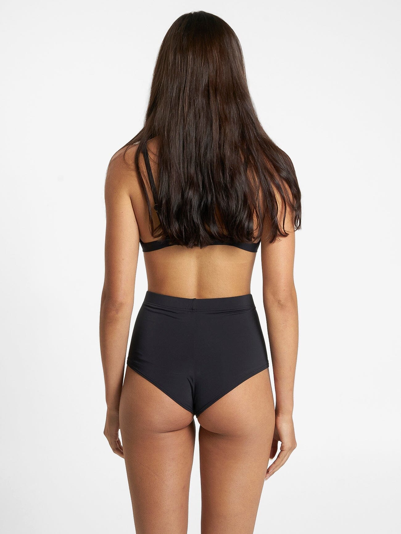 Thrills Boy Leg Bikini Bottom - Black