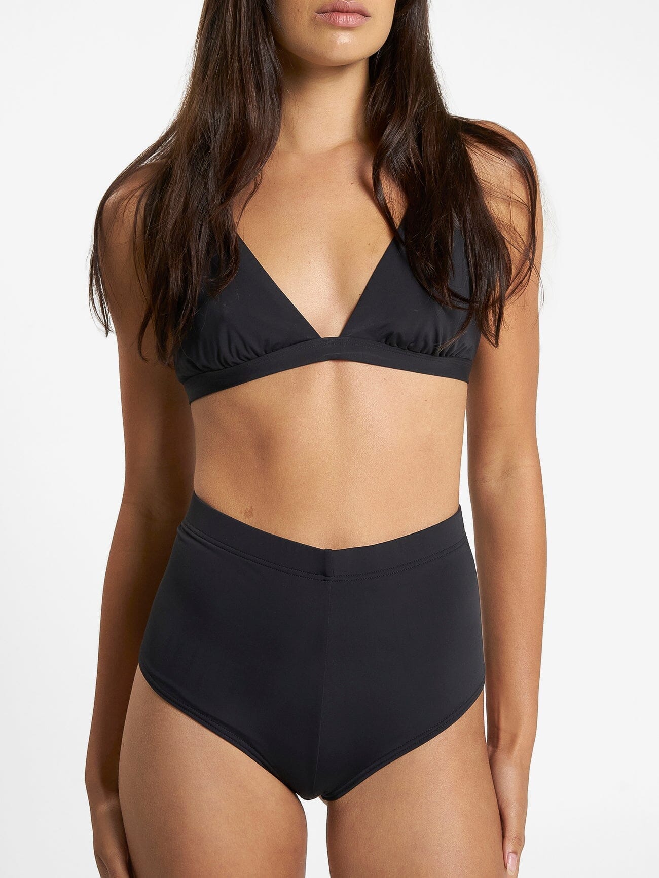 Thrills Boy Leg Bikini Bottom - Black