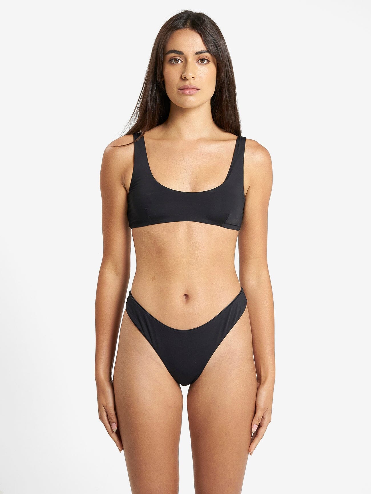 Thrills High Bikini Bottom - Black