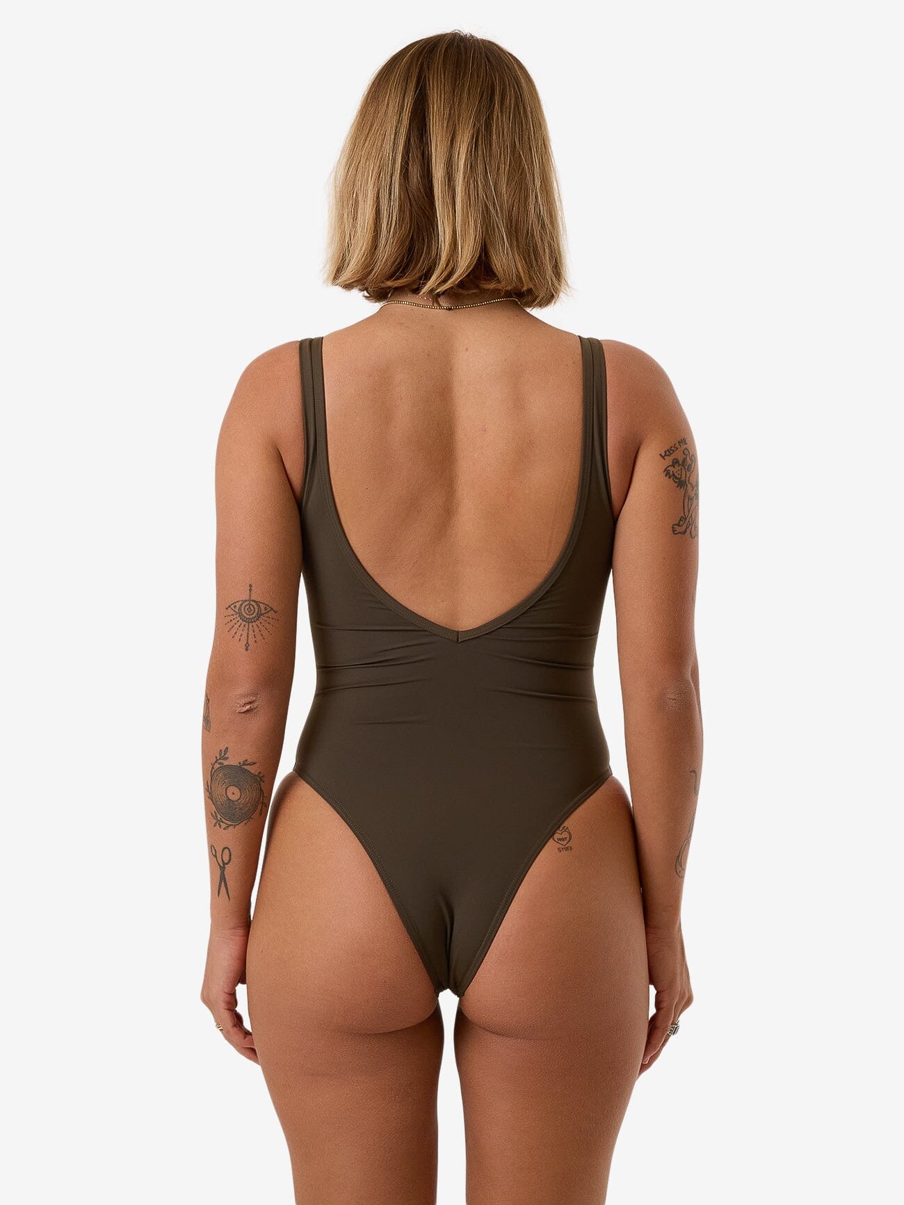 Thrills Plunge One Piece - Tarmac