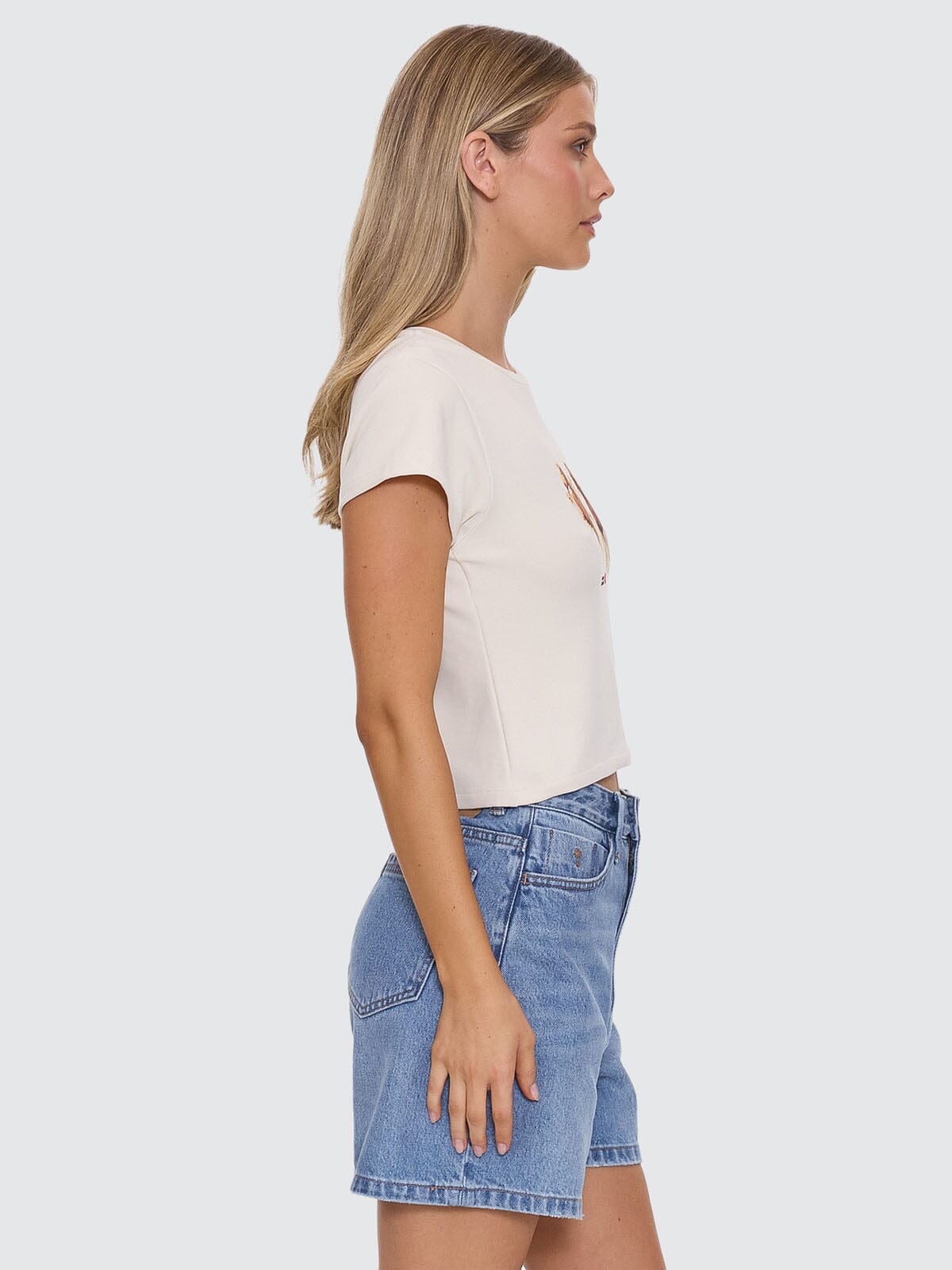 Ruthless Frontier Mini Tee - Heritage White 4