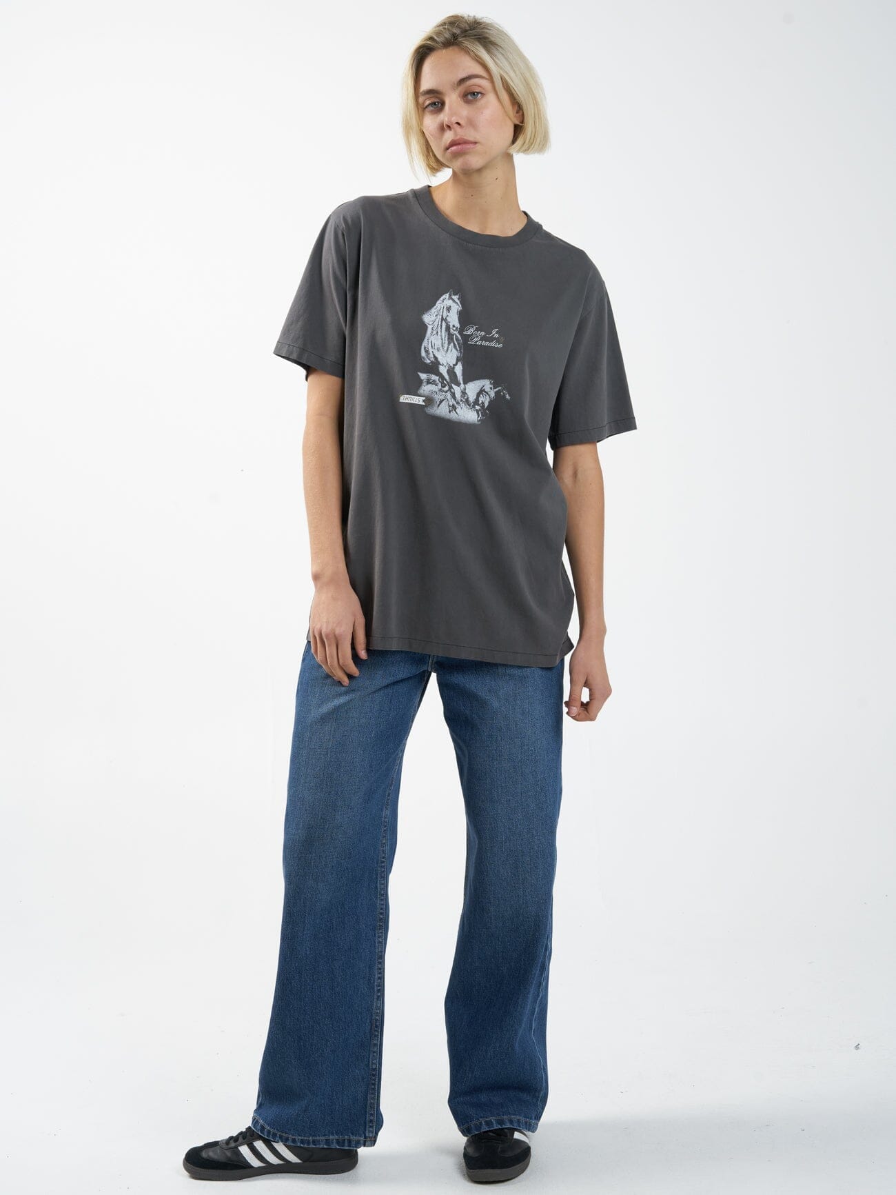Hell Raising Bronco Merch Tee - Merch Black
