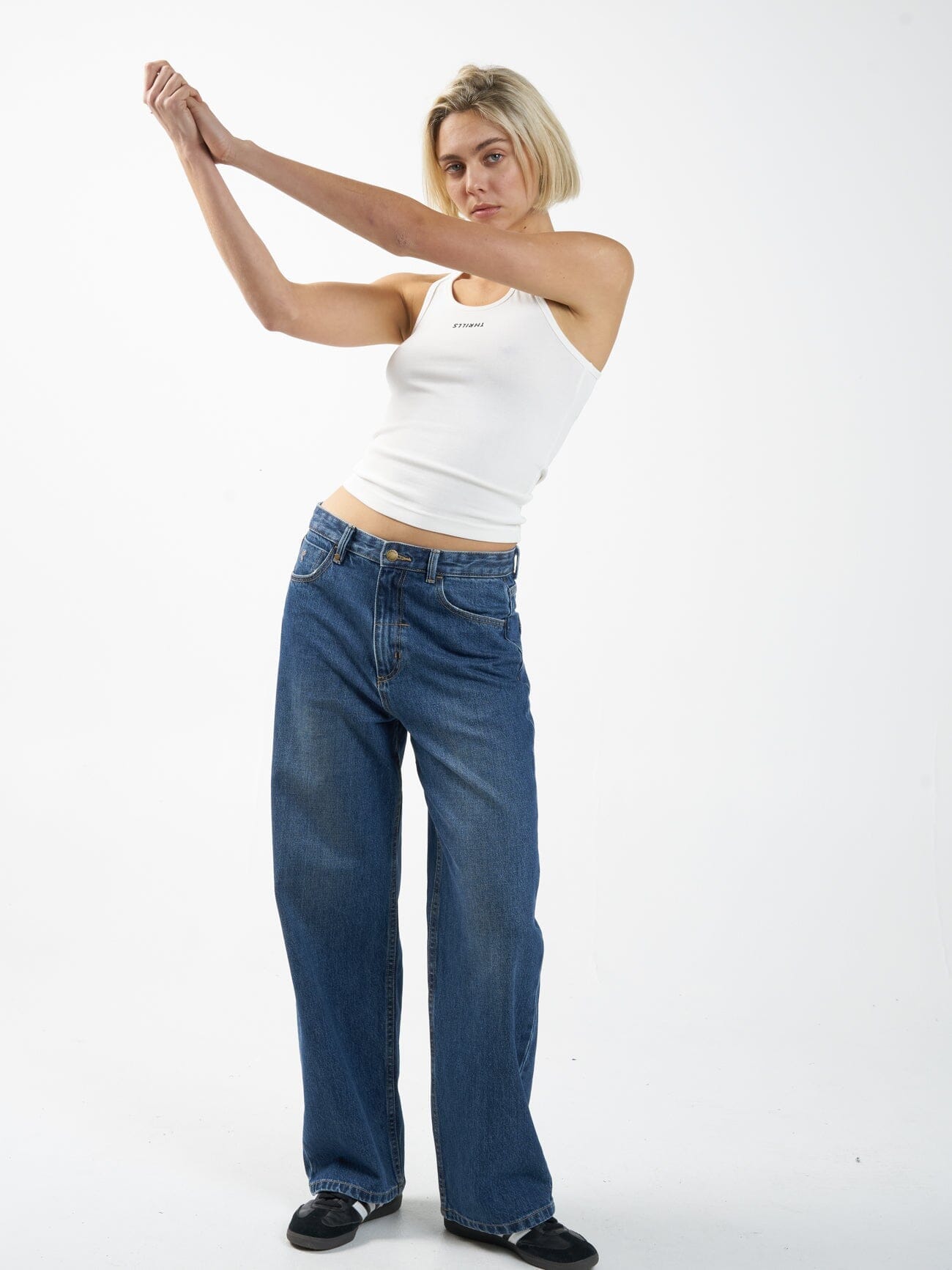 Minimal Thrills Scoop Tank - Tofu