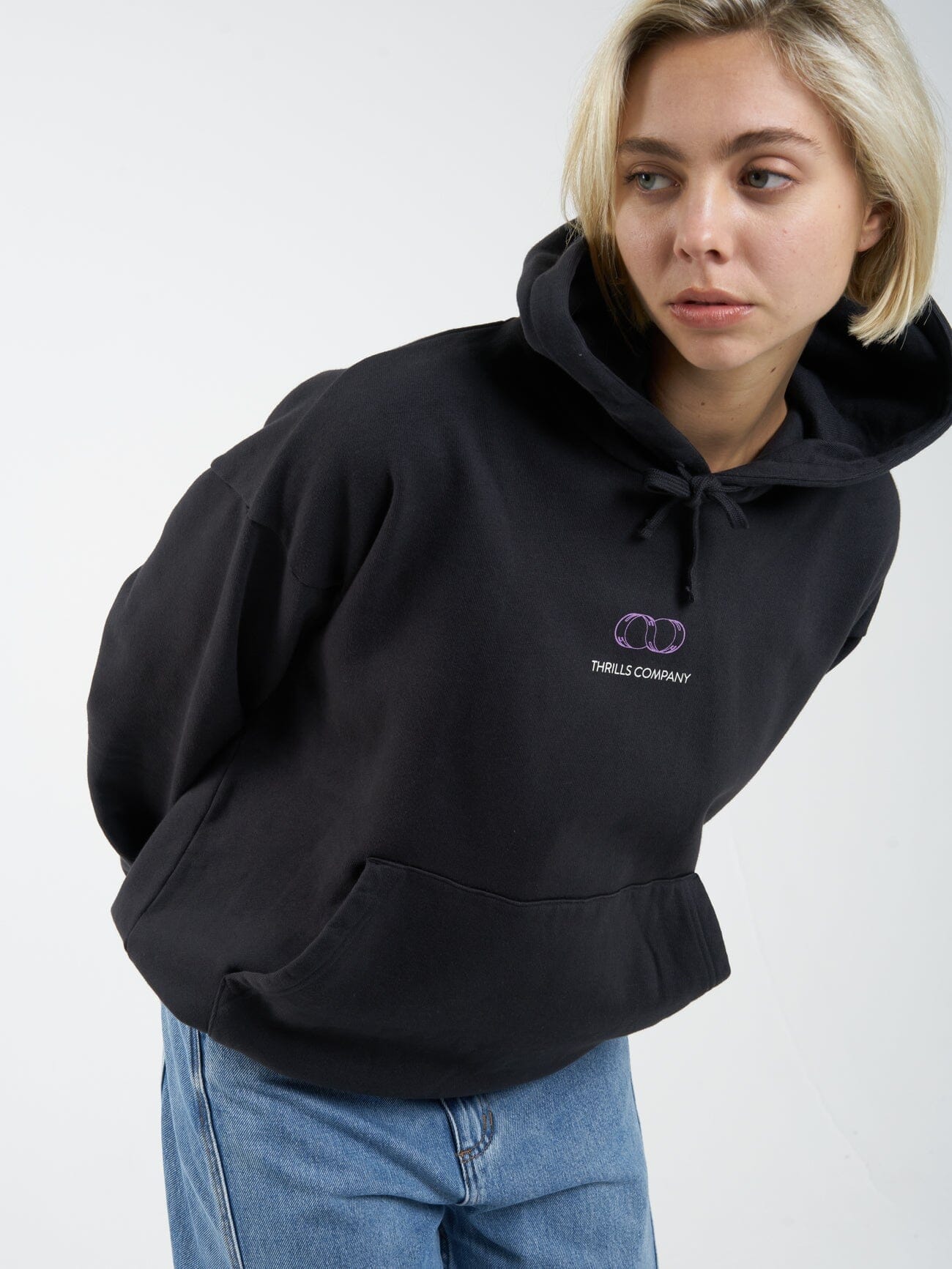 Infinite Reality Hood - Washed Black