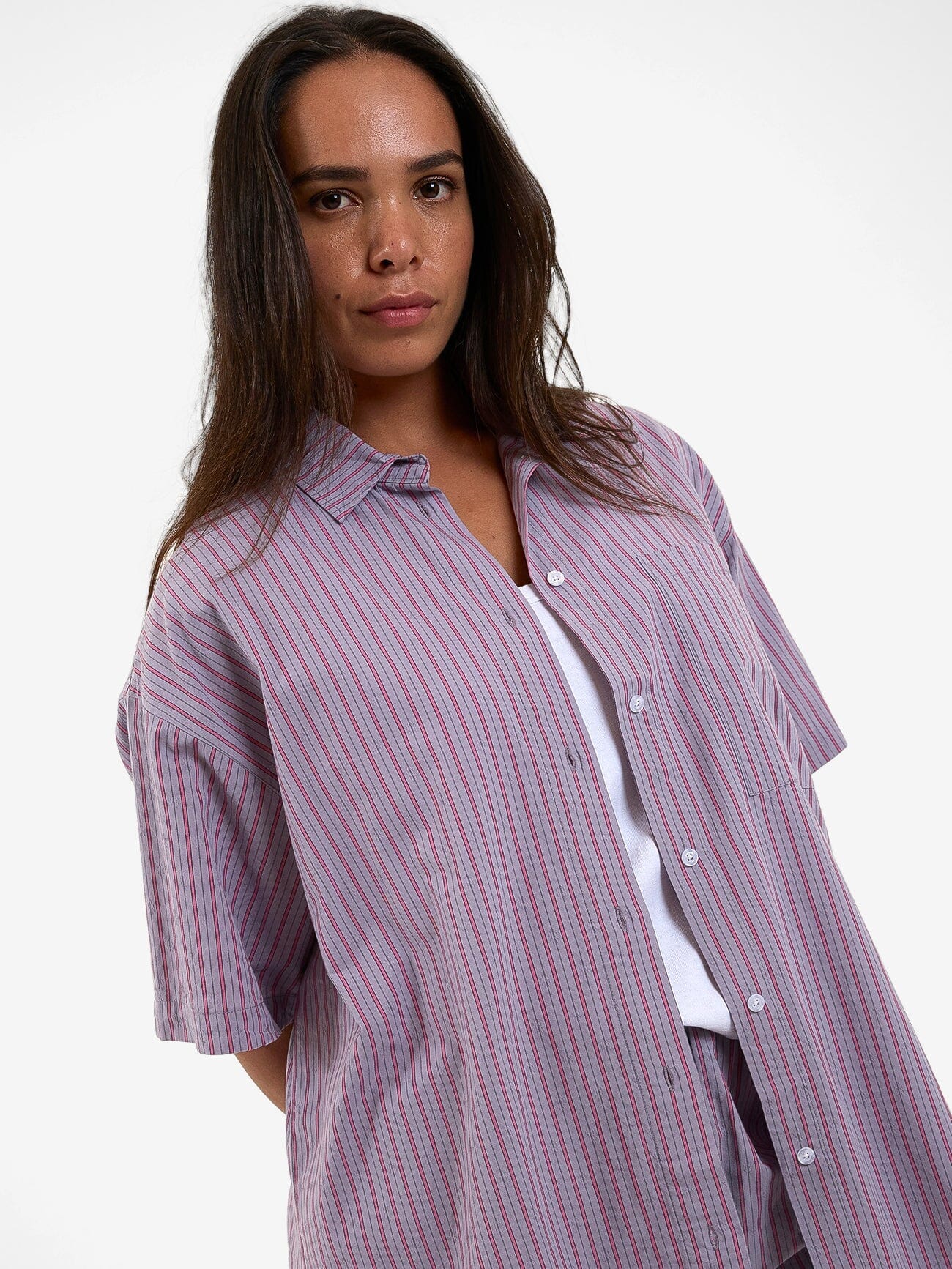 Vibrations Shirt - Mineral Gray