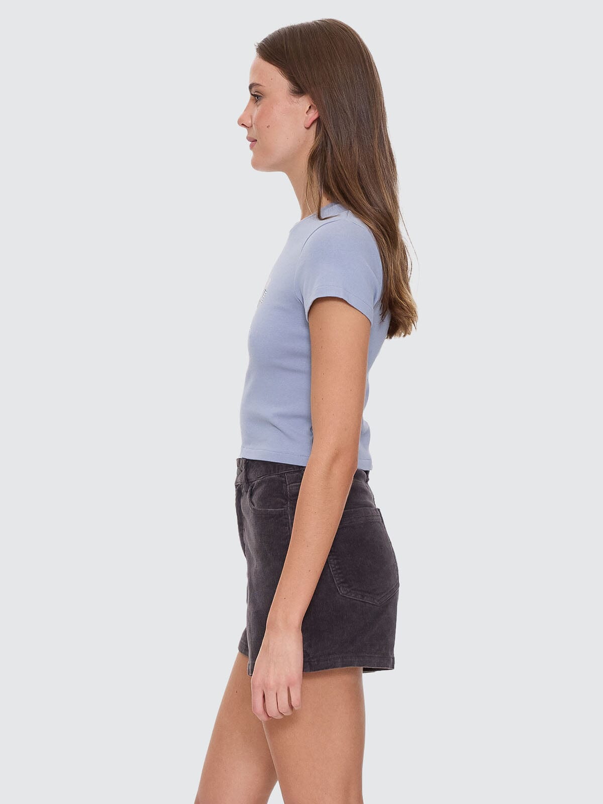 Chaotic Growth Mini Tee - Ashley Blue 4