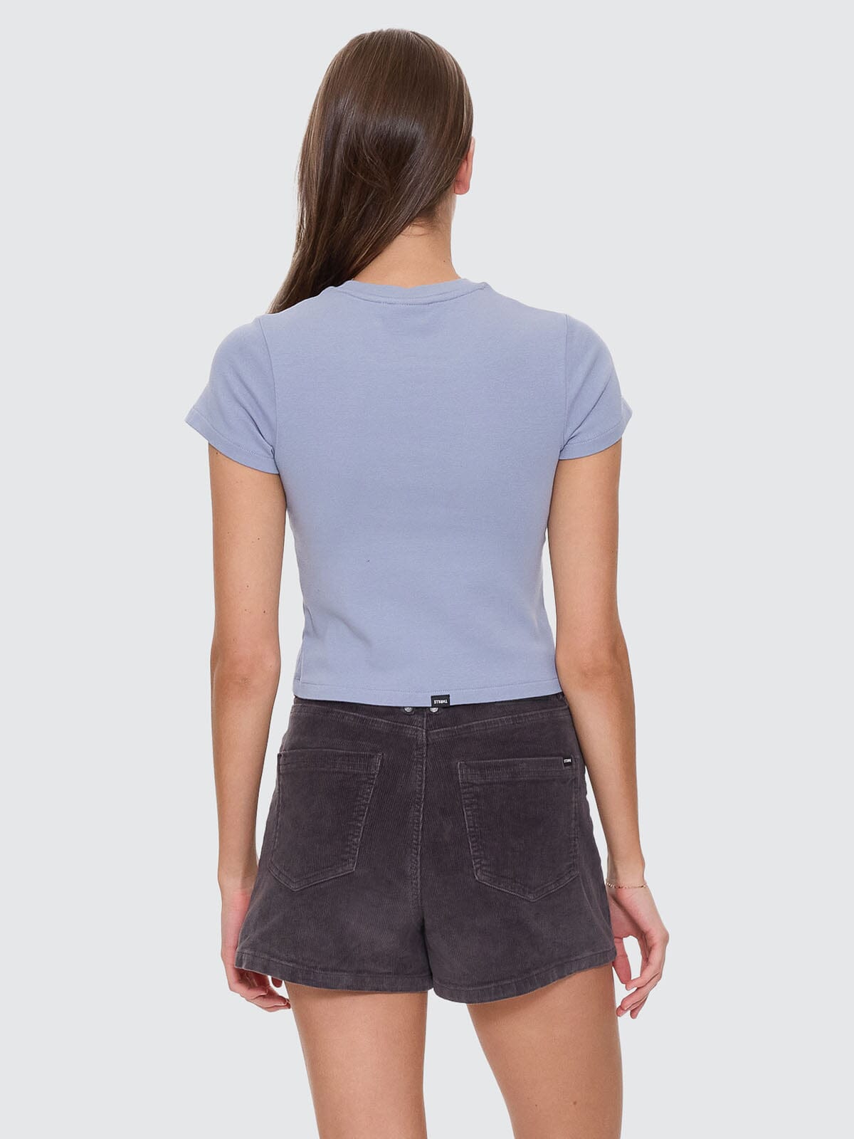 Chaotic Growth Mini Tee - Ashley Blue 4