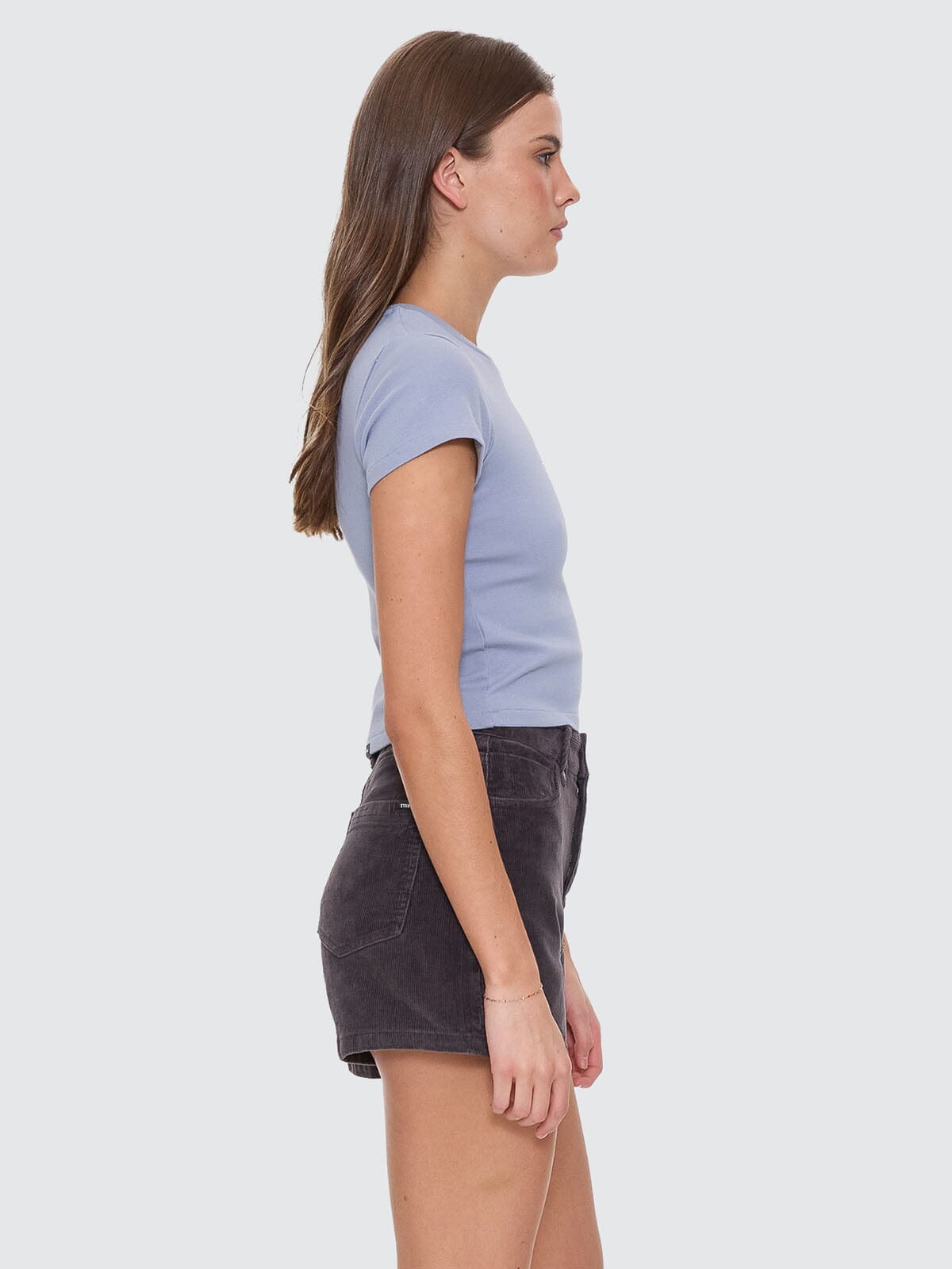 Chaotic Growth Mini Tee - Ashley Blue 4