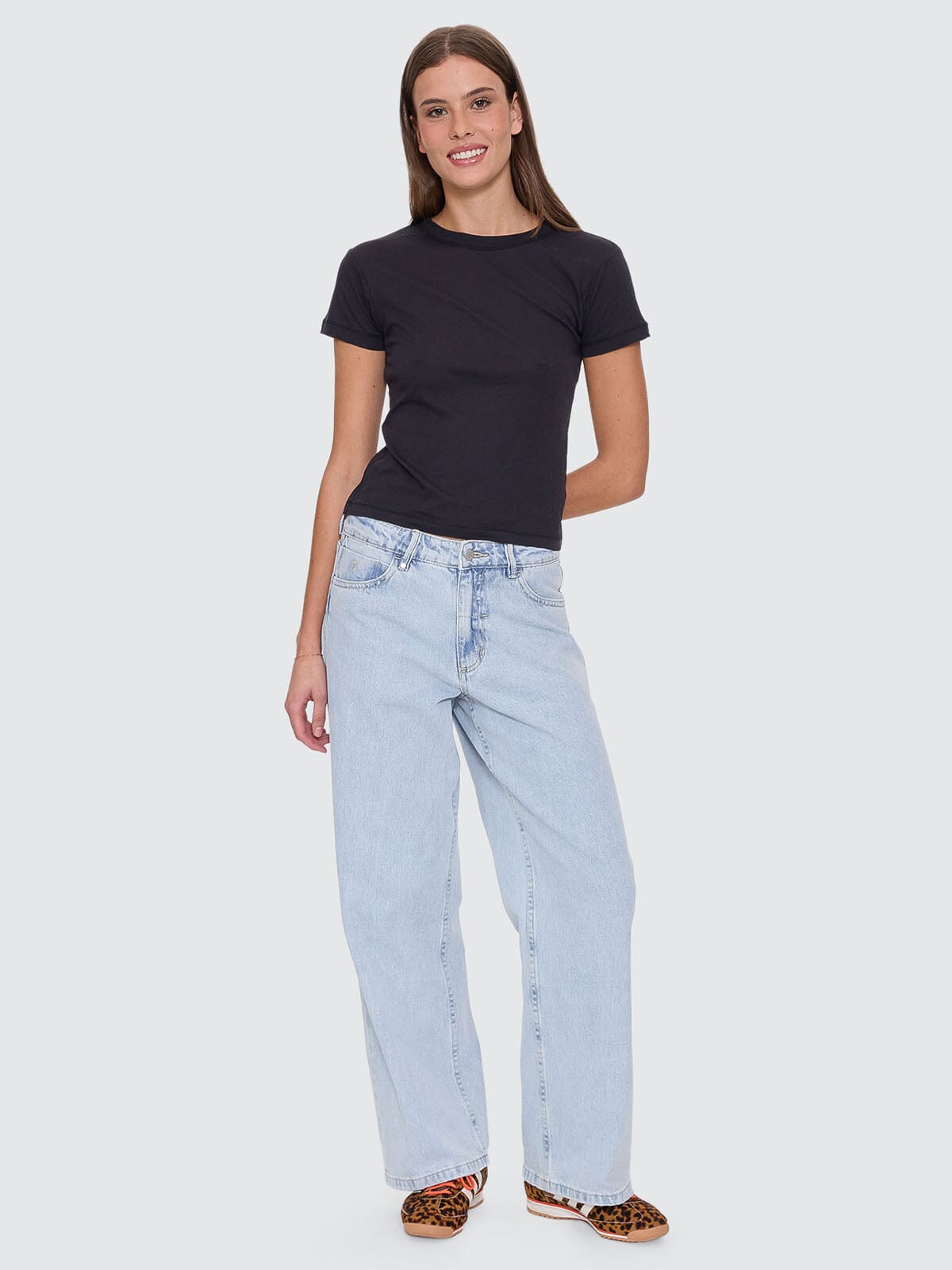 Thrills Boy Tee - Washed Black 4