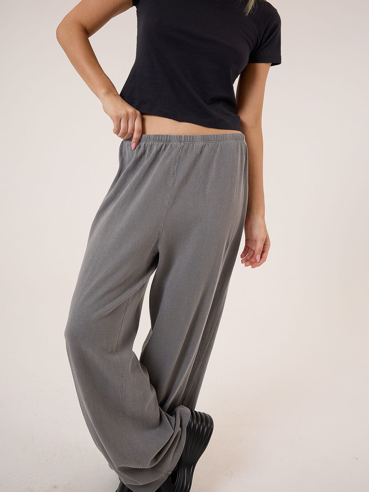 Hemp Relax Pant - Grey Ash 4