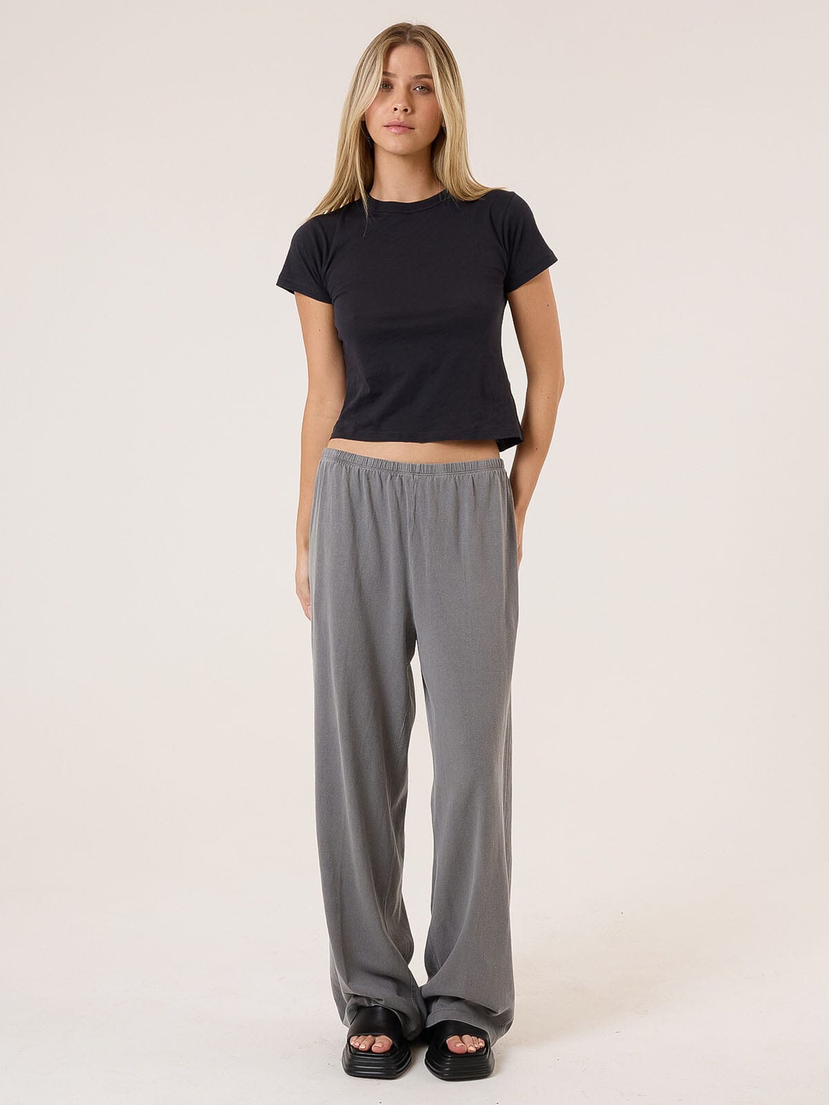 Hemp Relax Pant - Grey Ash 4