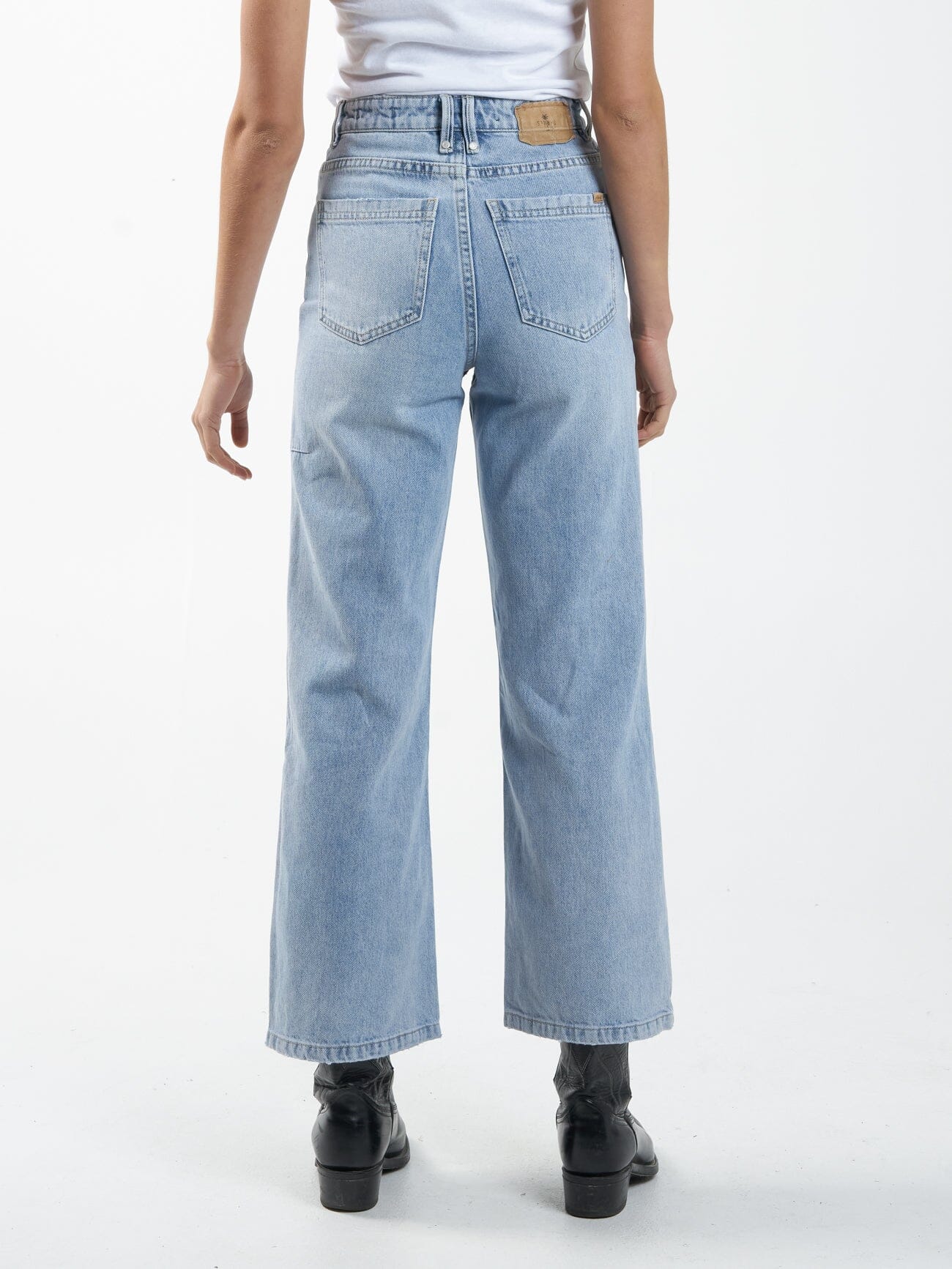 Holly High Rise Wide Jean - Endless Blue