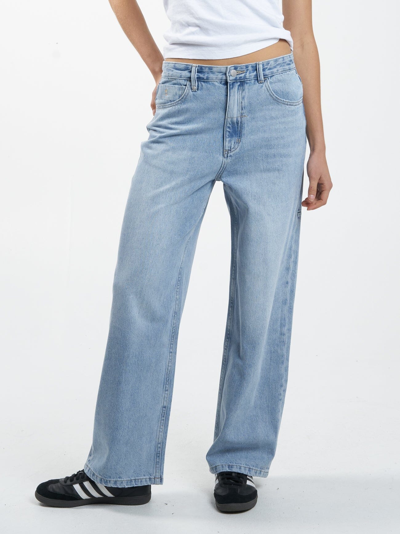 Tony Low Rise Big Baggy Jean - Endless Blue