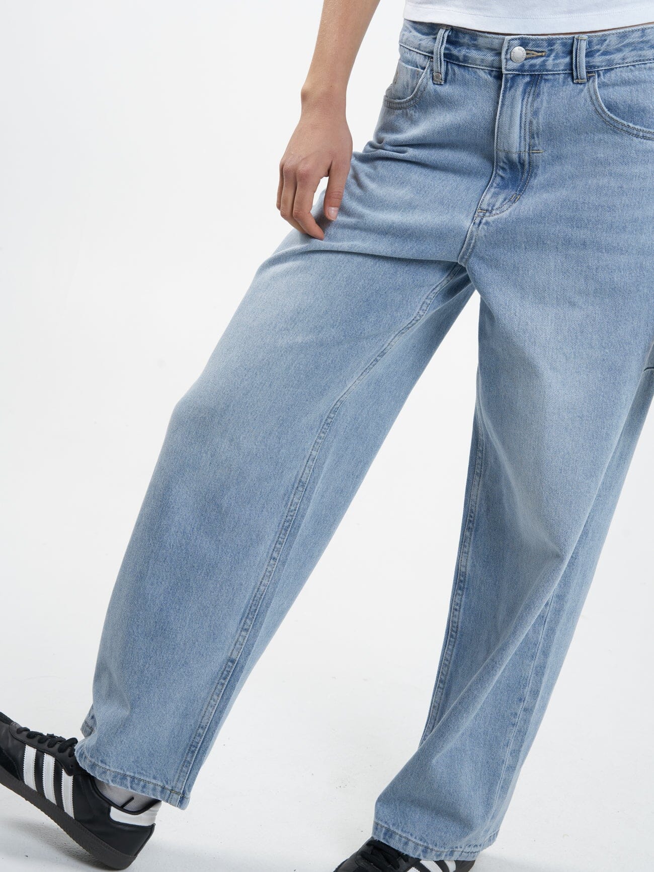 Tony Low Rise Big Baggy Jean - Endless Blue