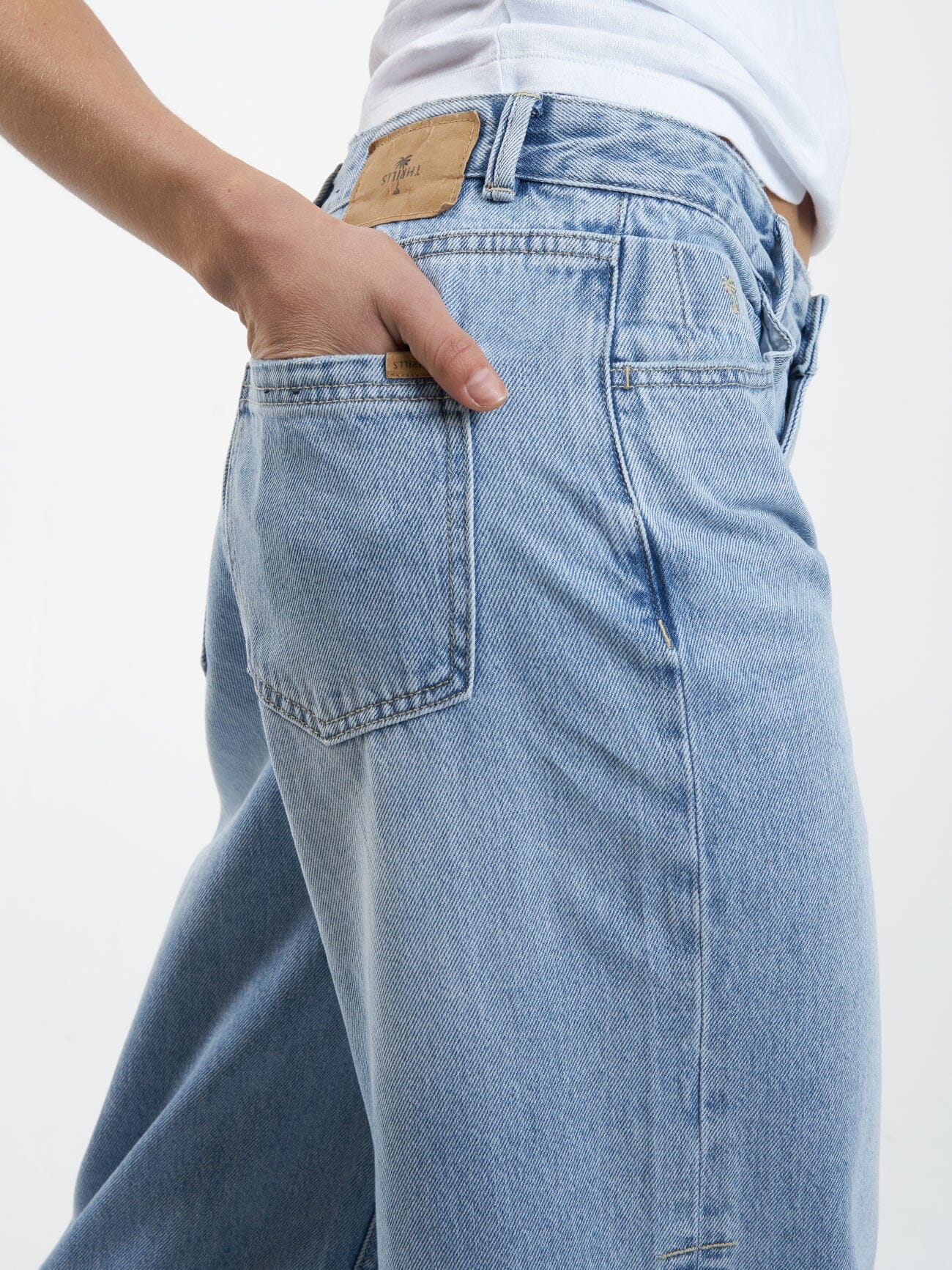 Tony Low Rise Big Baggy Jean - Endless Blue