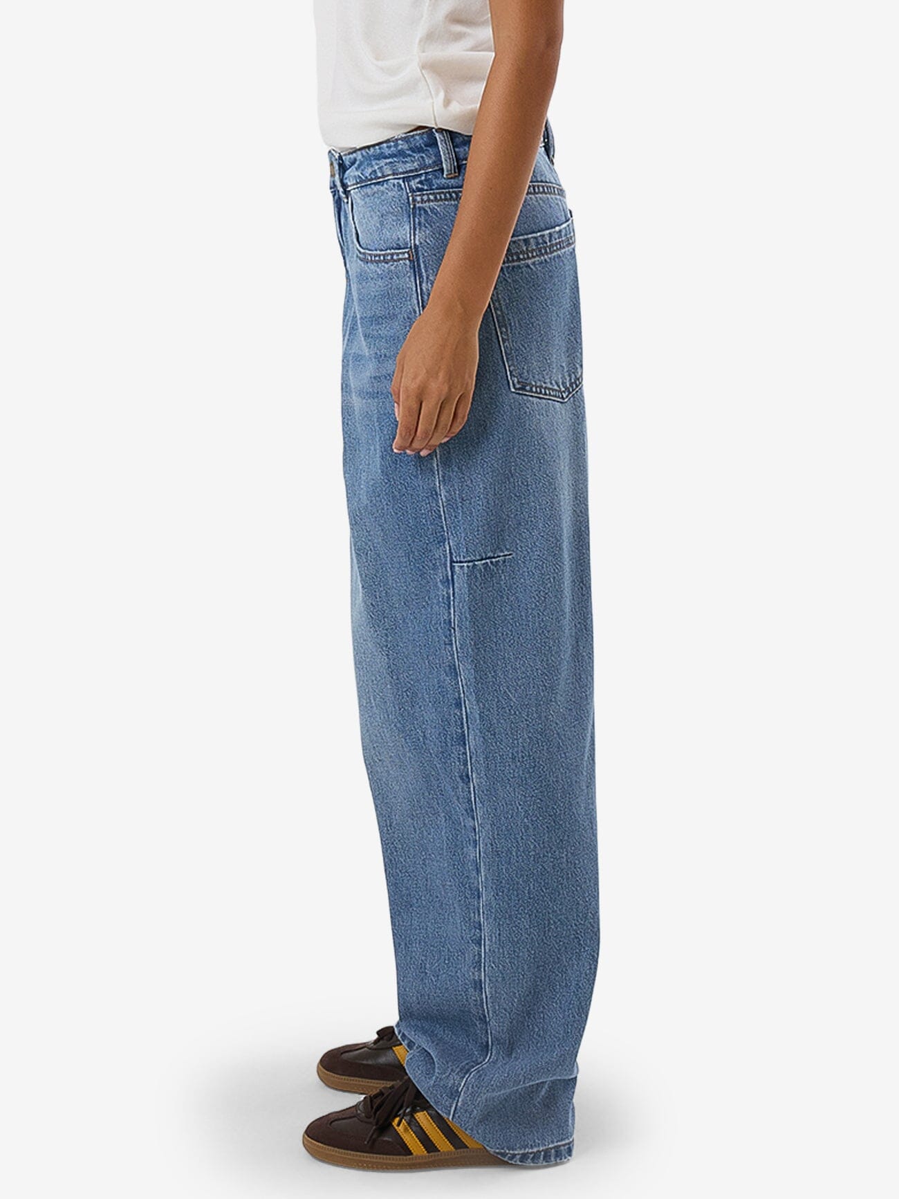 Tony Low Rise Big Baggy Jean - Dark Dust Blue