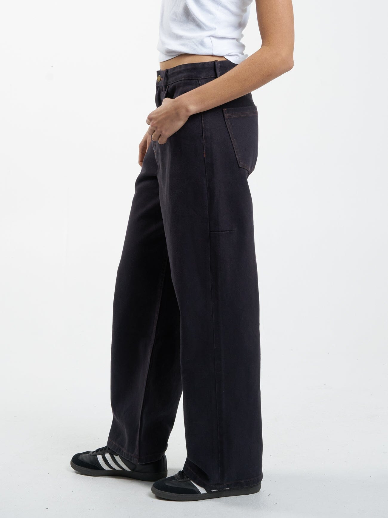 Tony Low Rise Big Baggy Jean - Midnight Blue