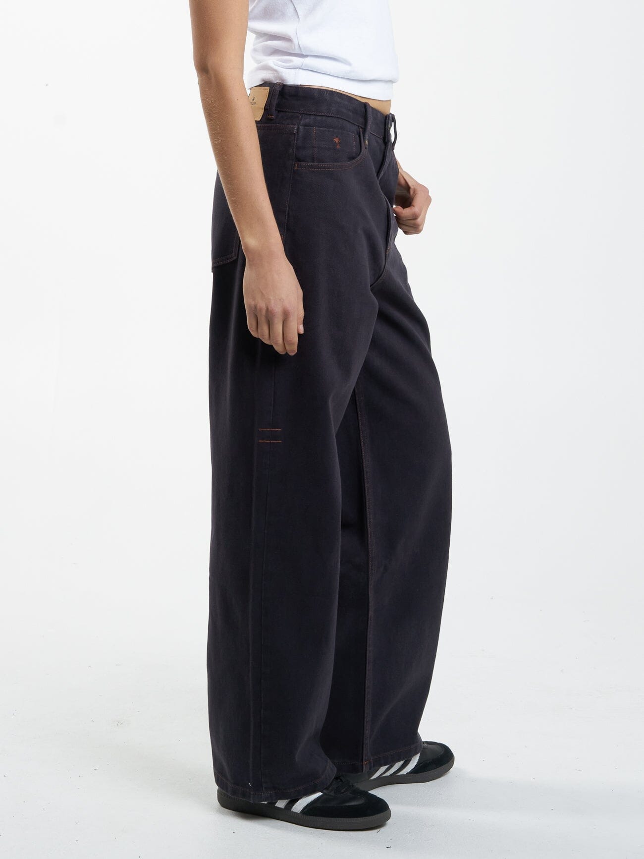 Tony Low Rise Big Baggy Jean - Midnight Blue