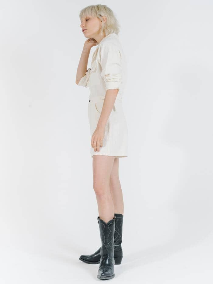 Utility Short Leg Coverall - Natural