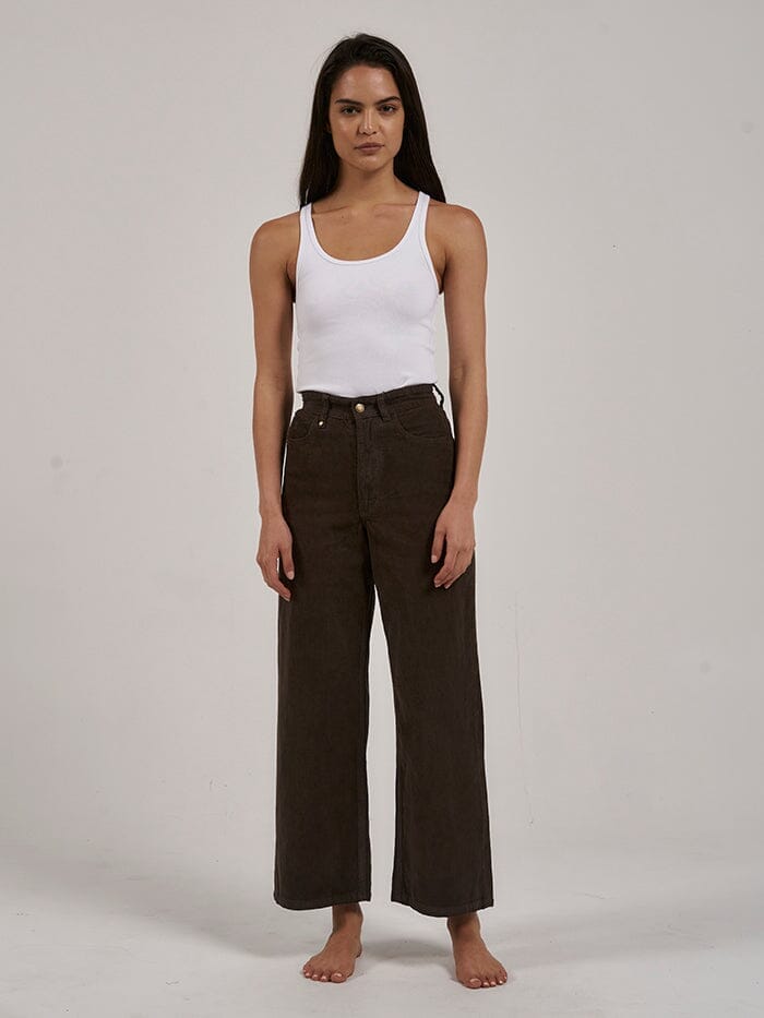 Holly Cord Pant - Tarmac