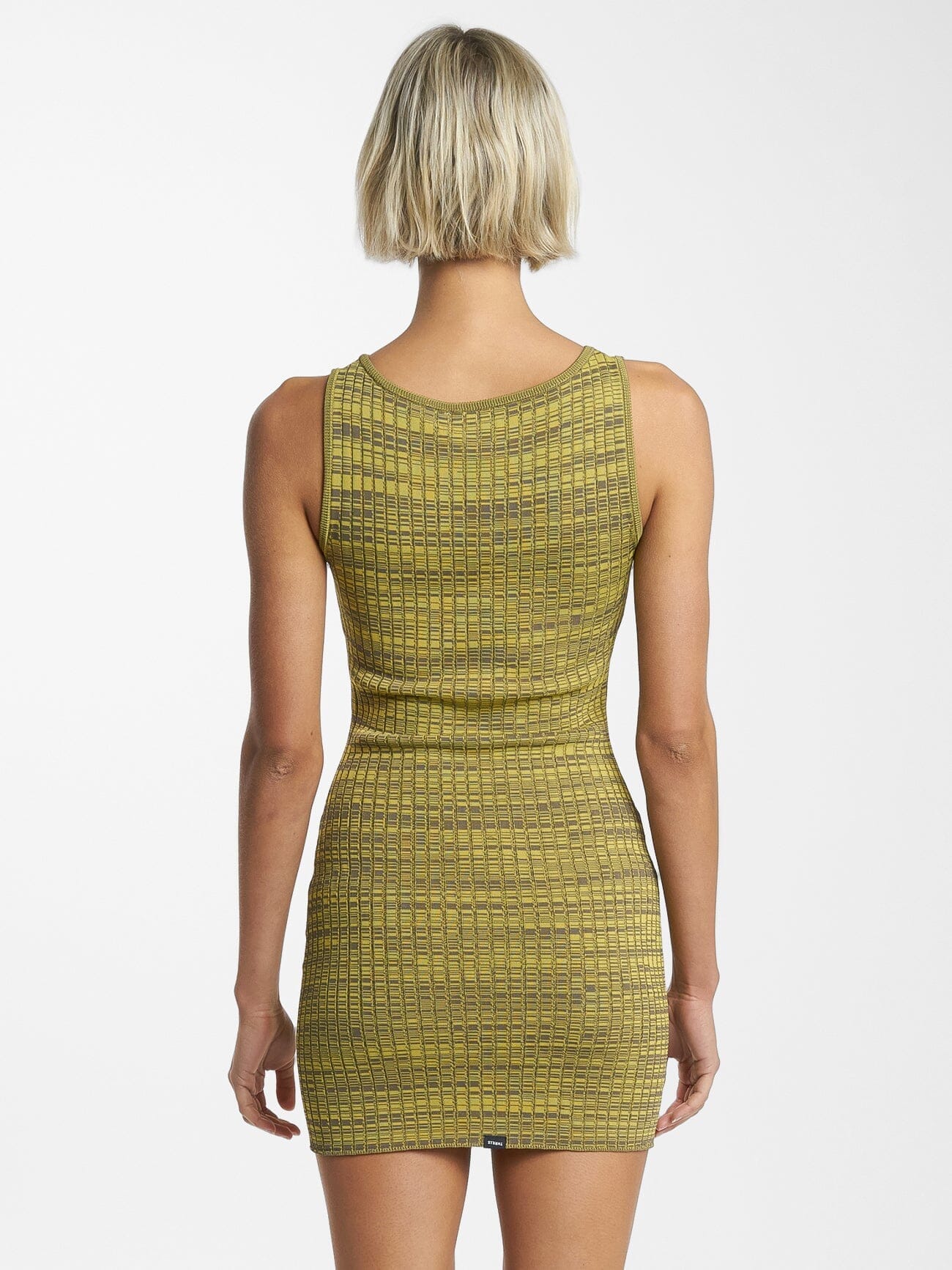 Reaction Knit Mini Dress - Antique Moss